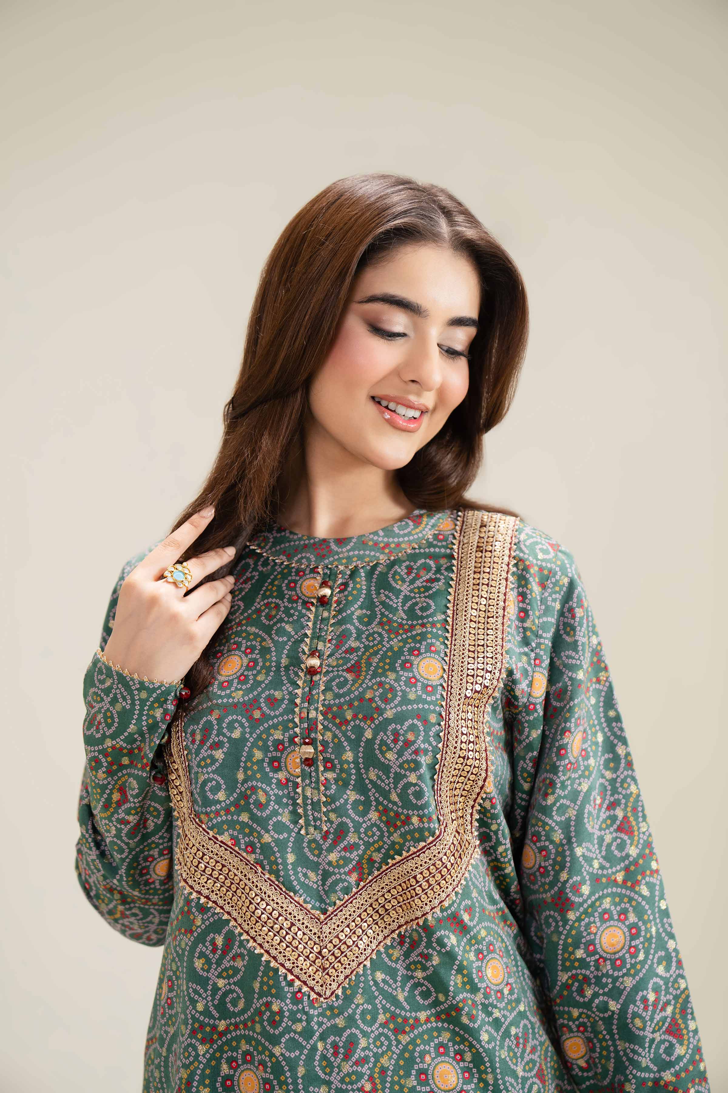 2 Piece - Printed Suit - FE25-90