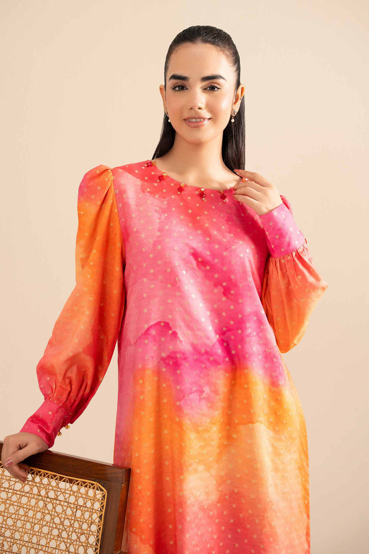 NISHATUAE - Multi Printed Monar Ready to wear Jalabiya