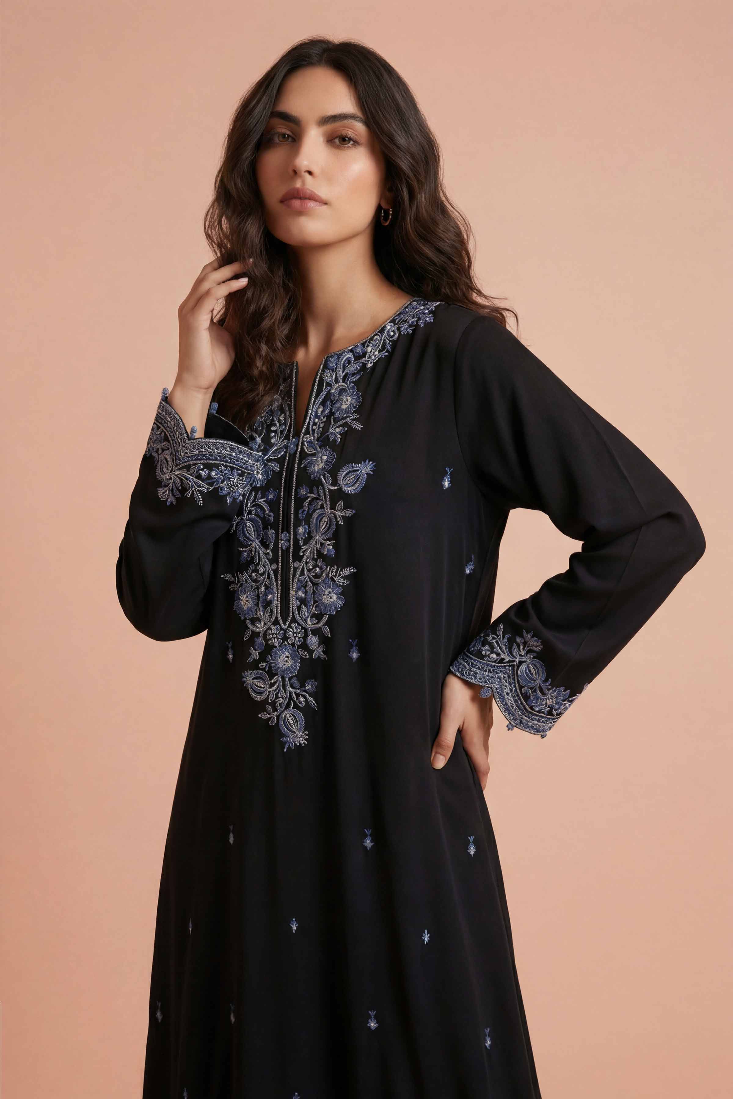 Embroidered Dress - FE26-01