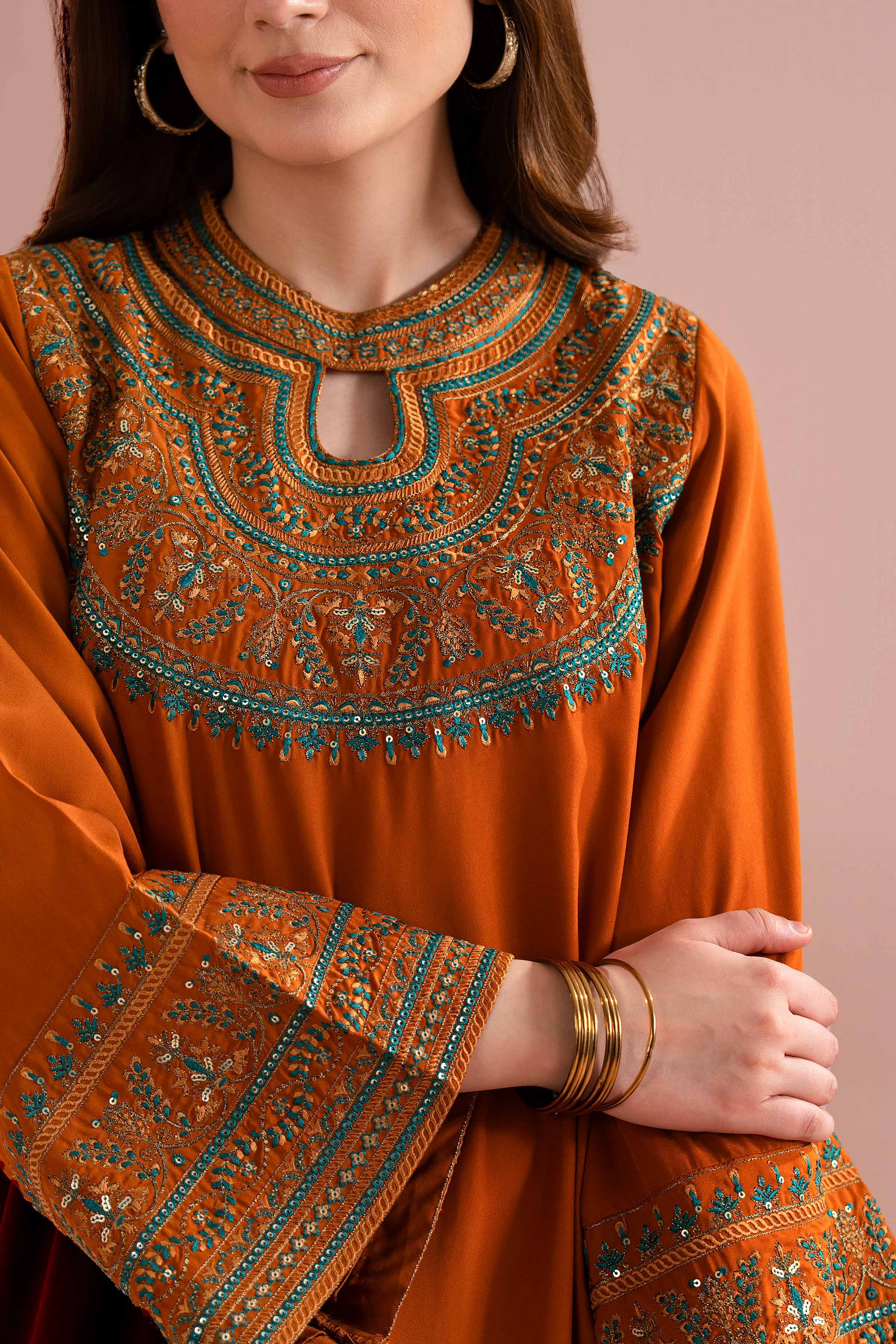 Embroidered Dress - FE26-05