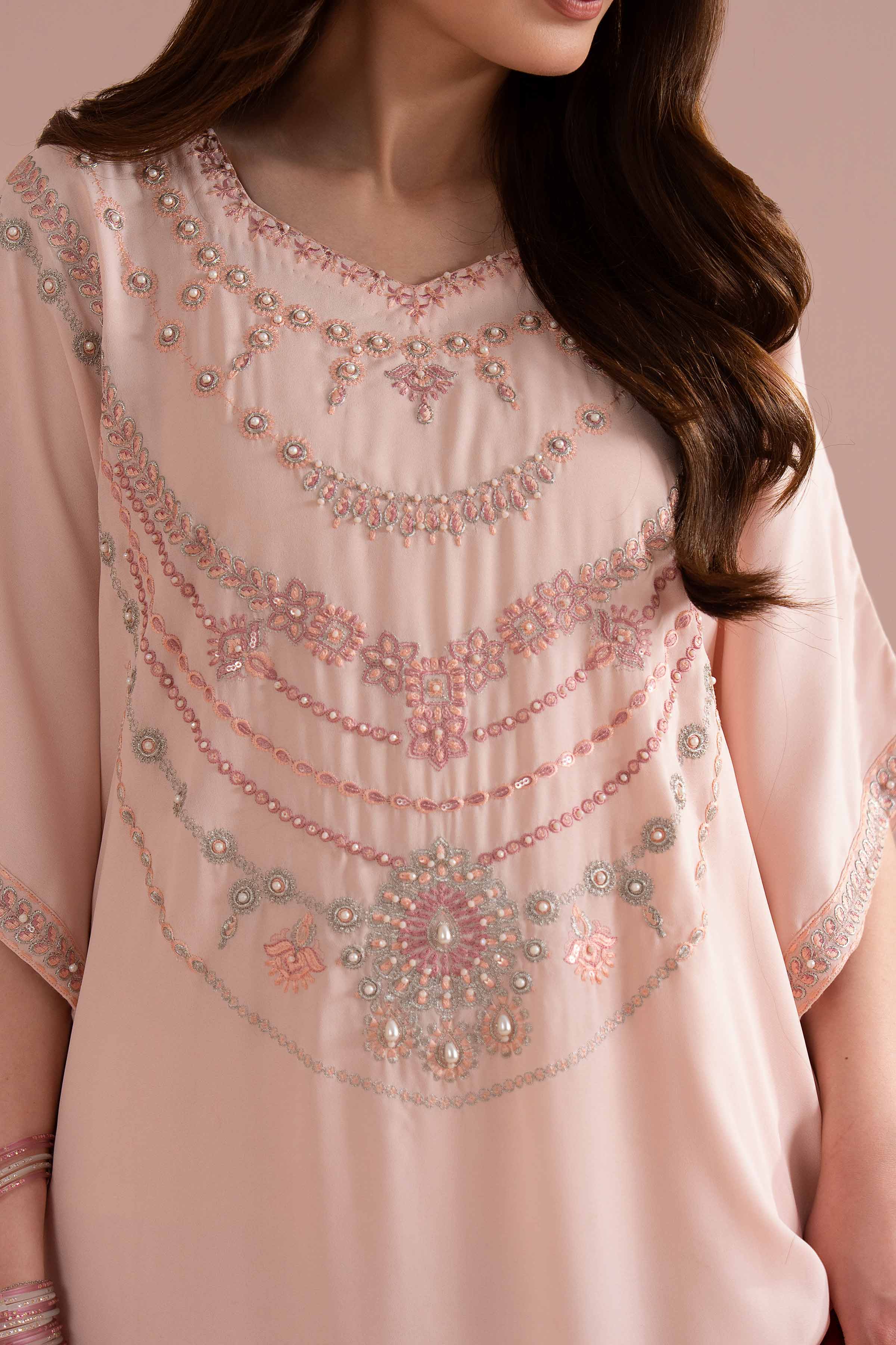 Embroidered Kaftan - FE26-10
