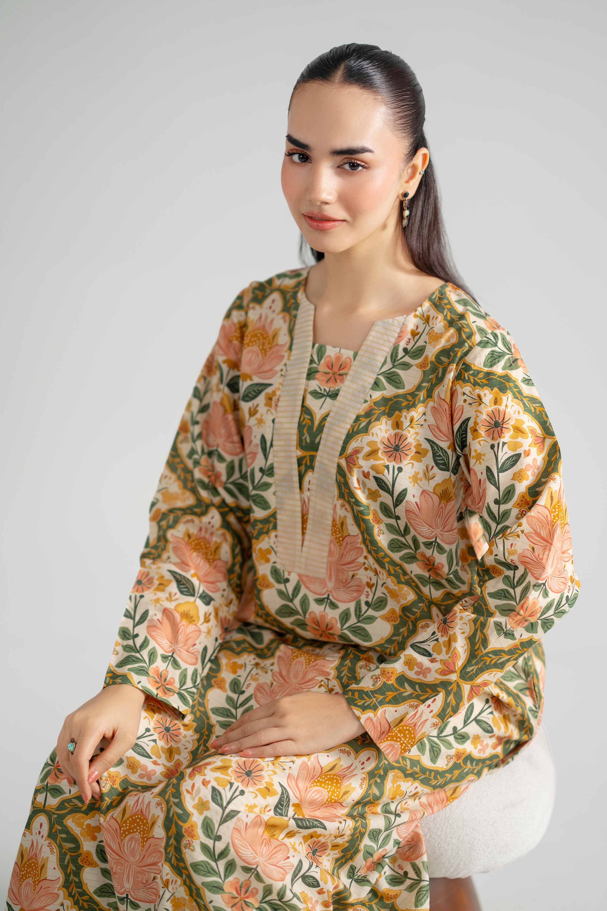 Printed Dress - FE26-114