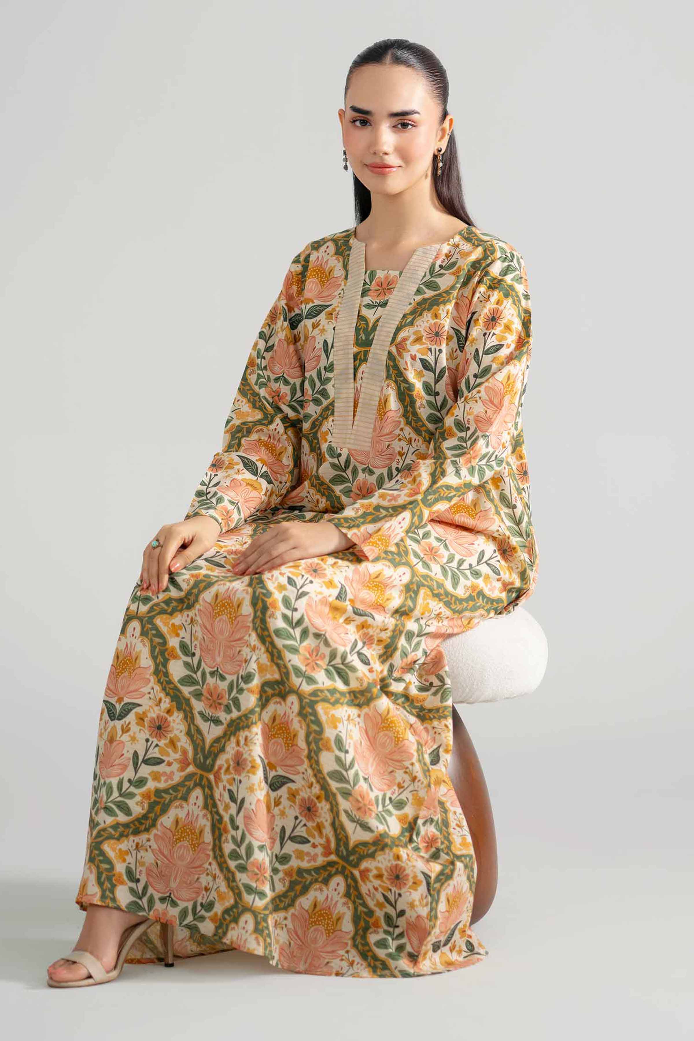 Printed Dress - FE26-114