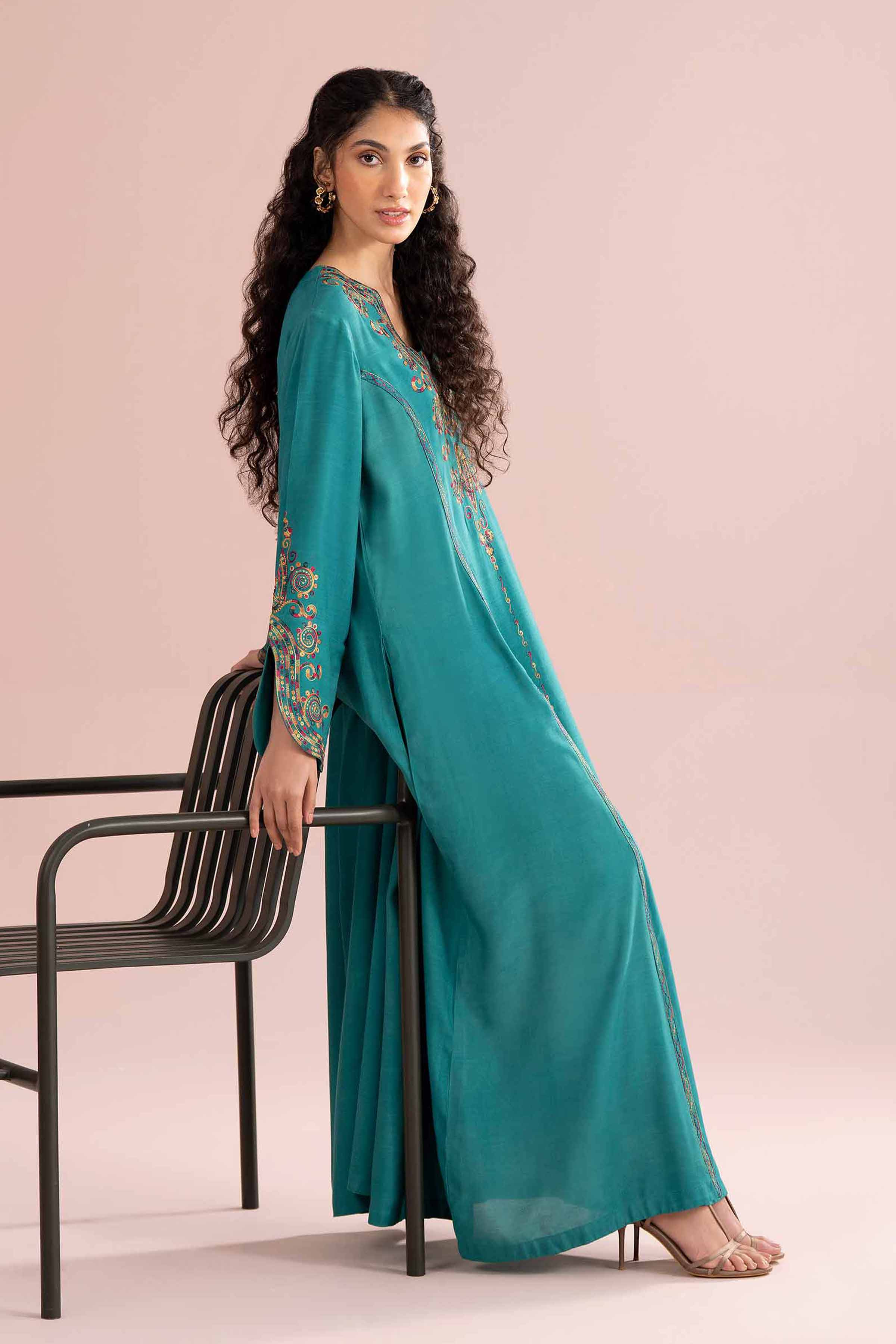 Embroidered Dress - FE26-57