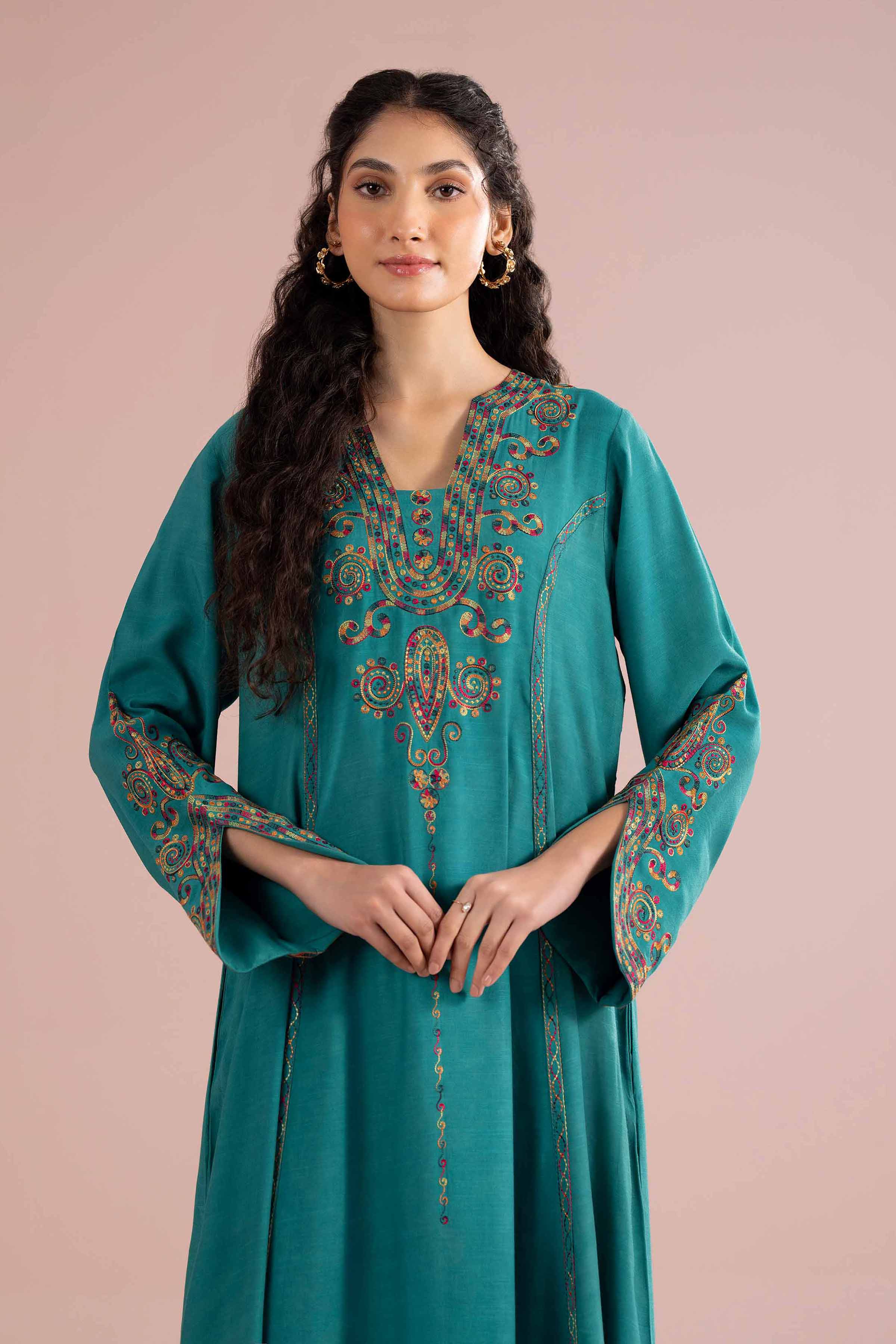 Embroidered Dress - FE26-57
