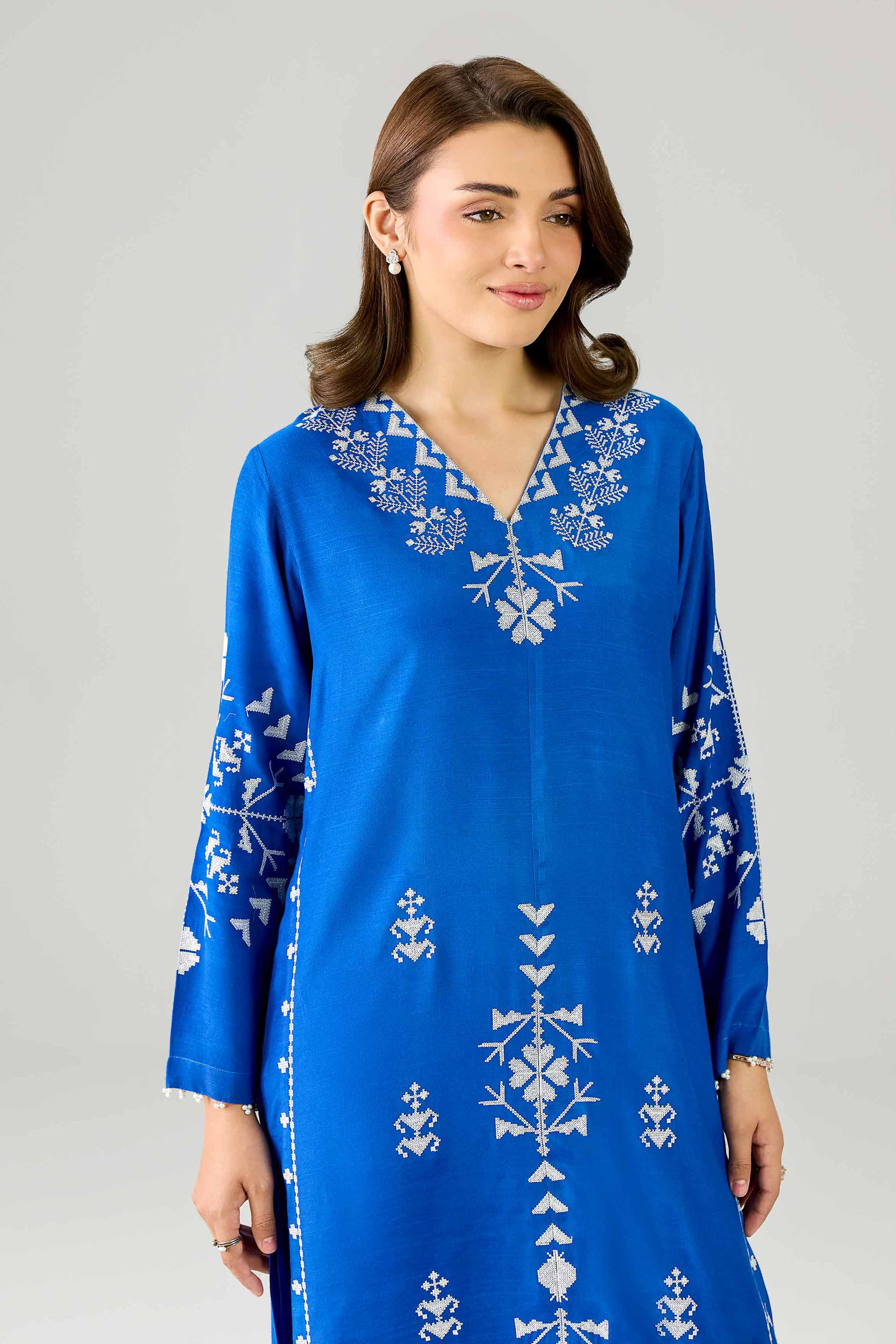 Embroidered Dress - FE26-82
