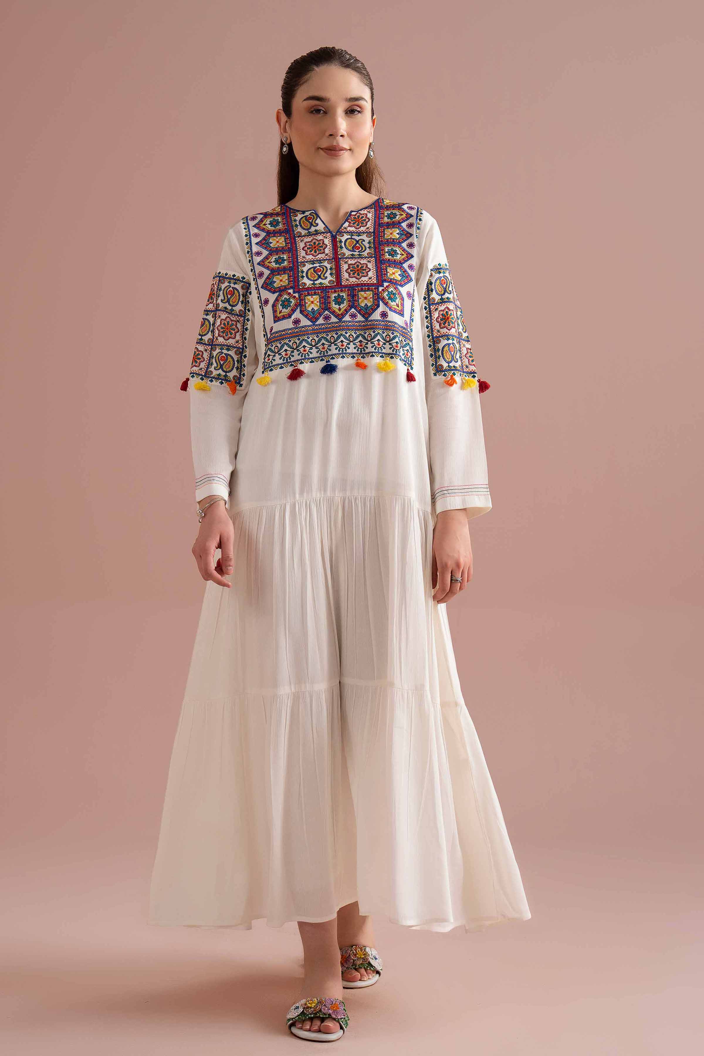 Embroidered Dress - FE26-92