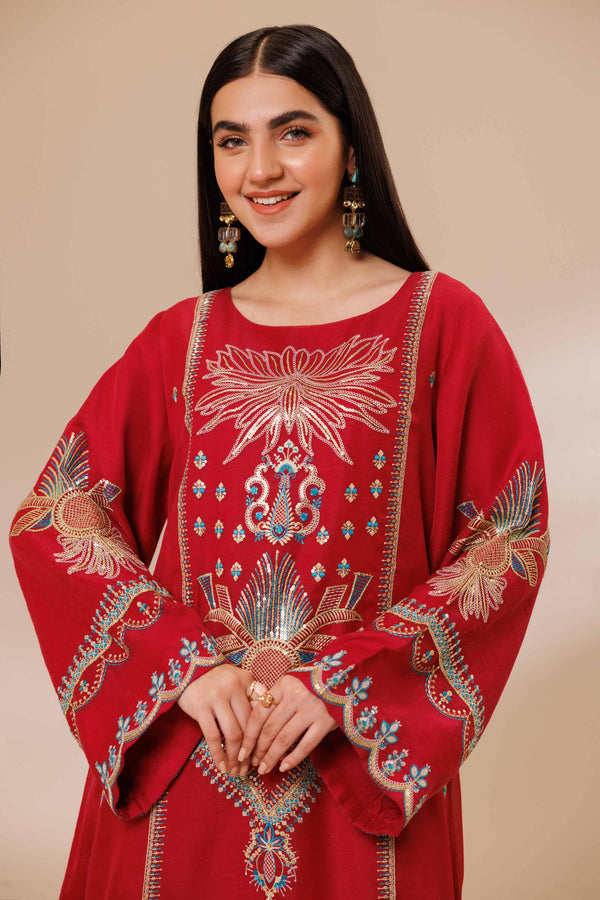 Embroidered Fustaan - FS24-43