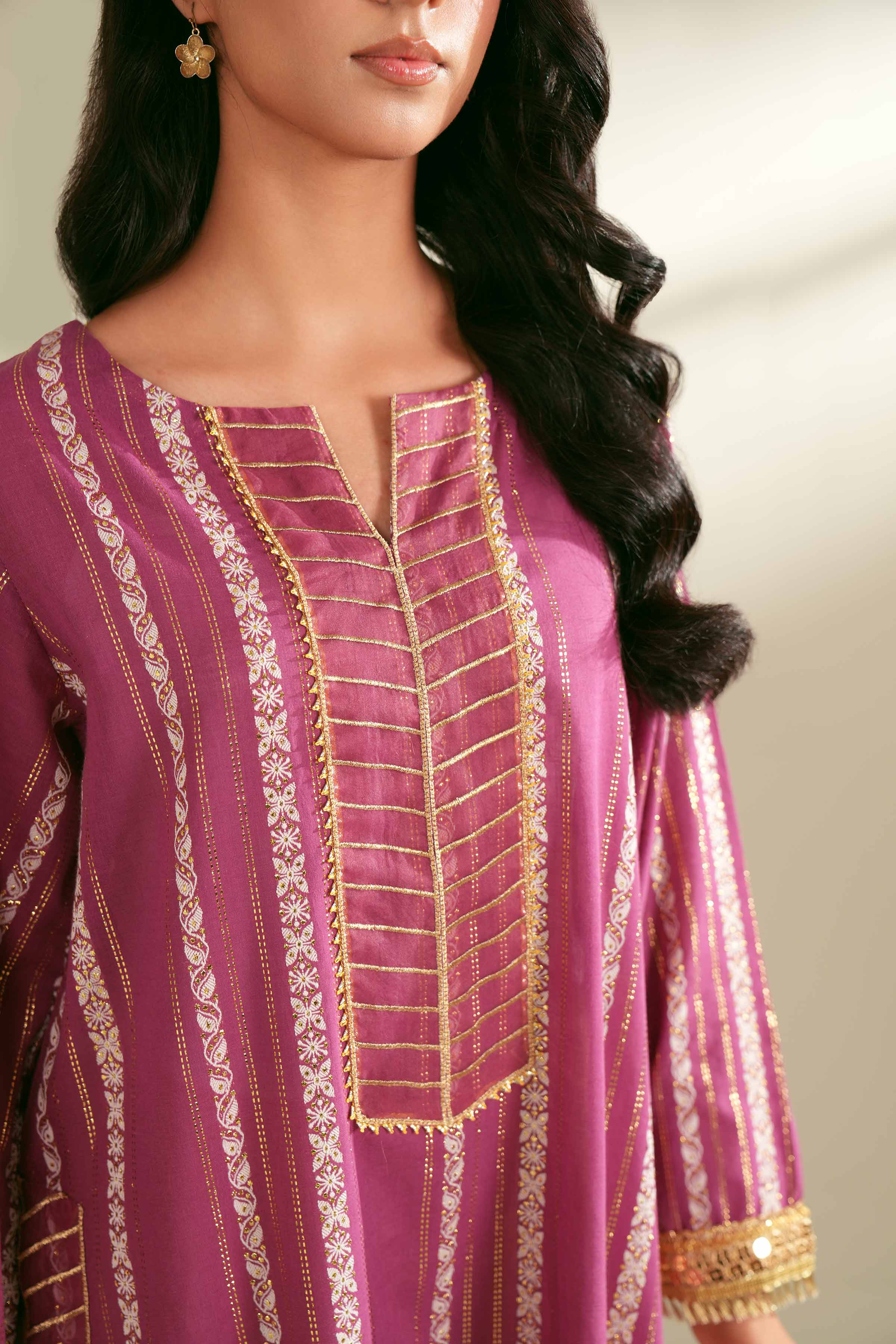 Embroidered Dress - FS24-56