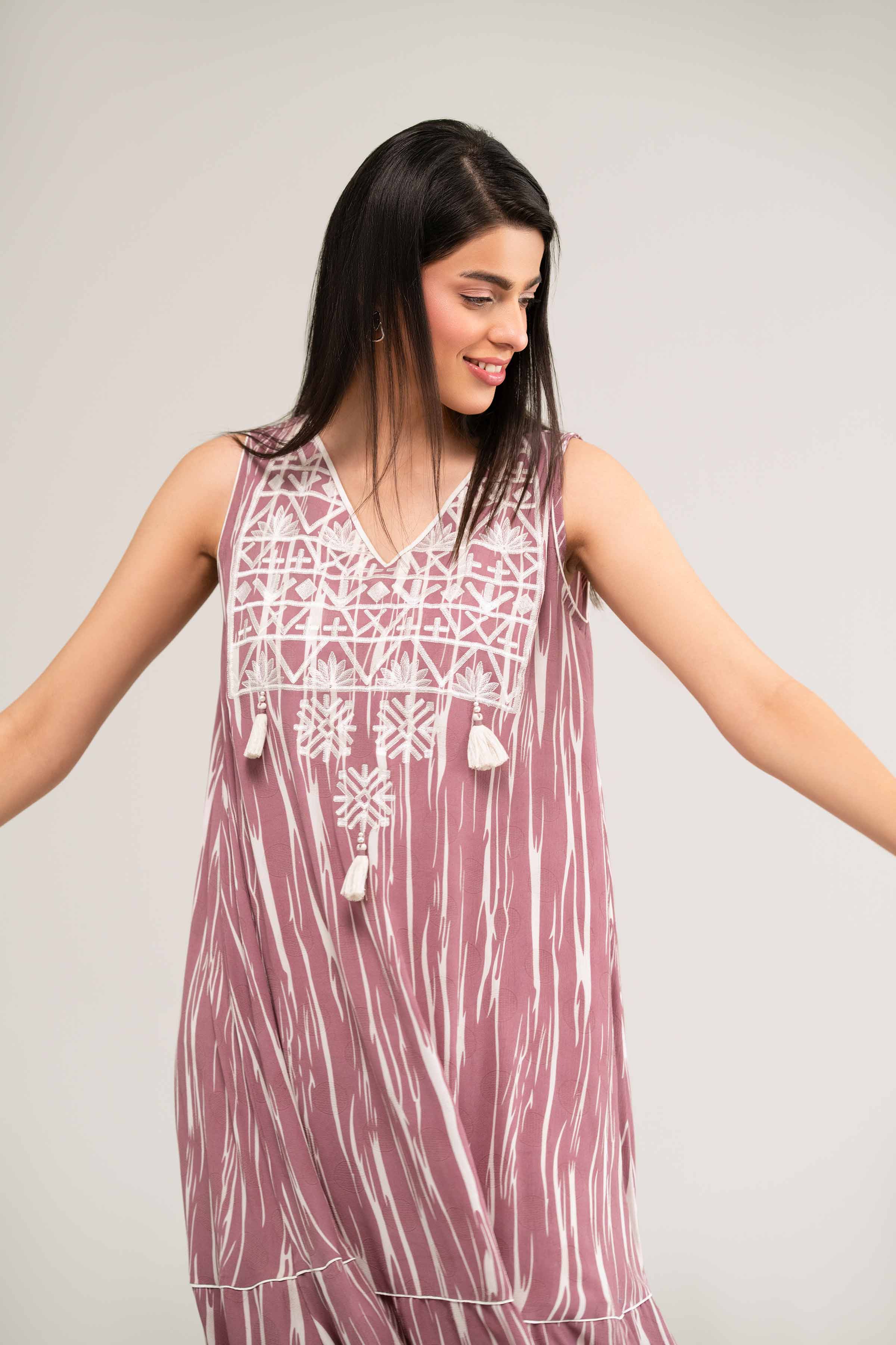 Embroidered Dress - FS25-07