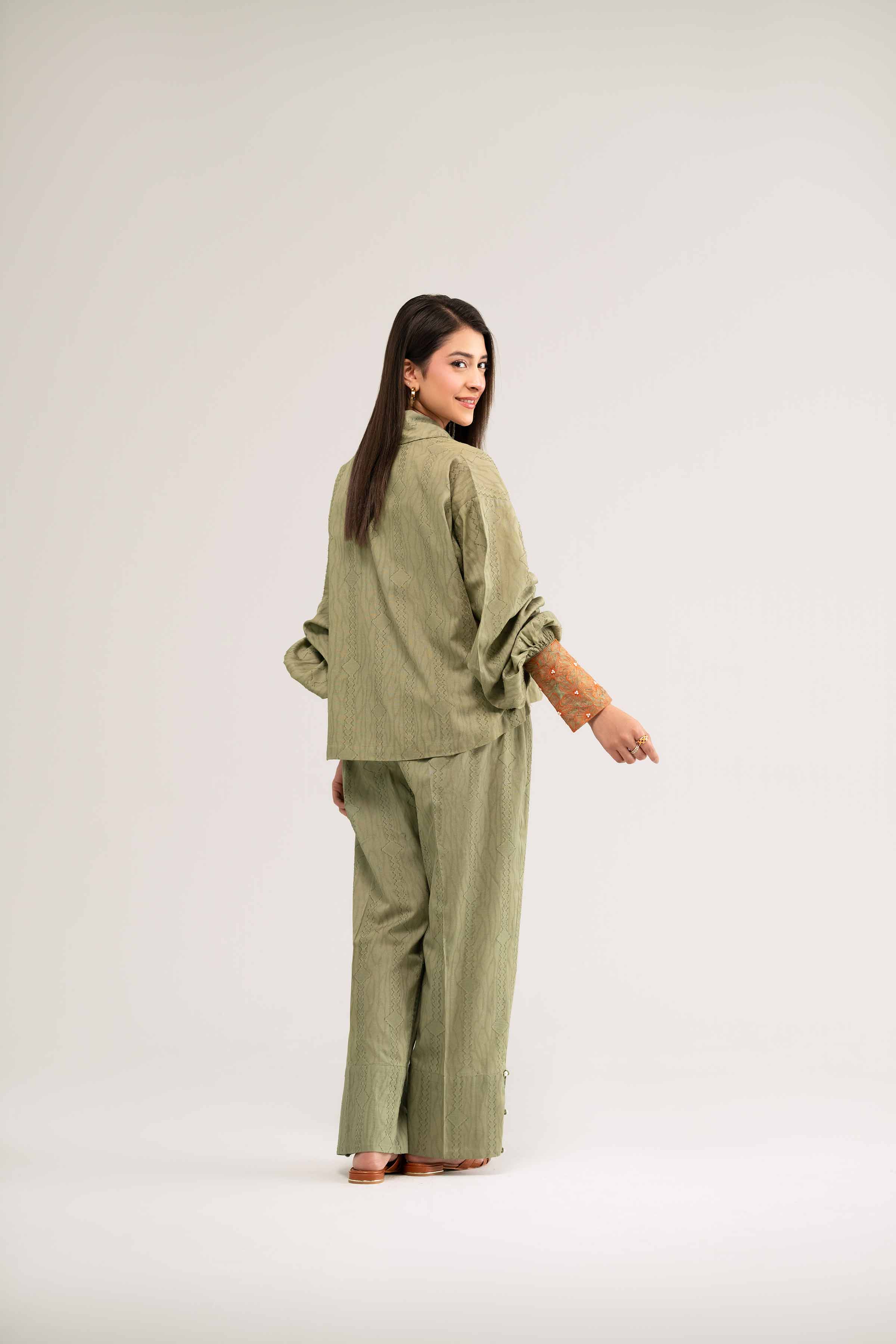 2 Piece - Embroidered Suit - FS25-13