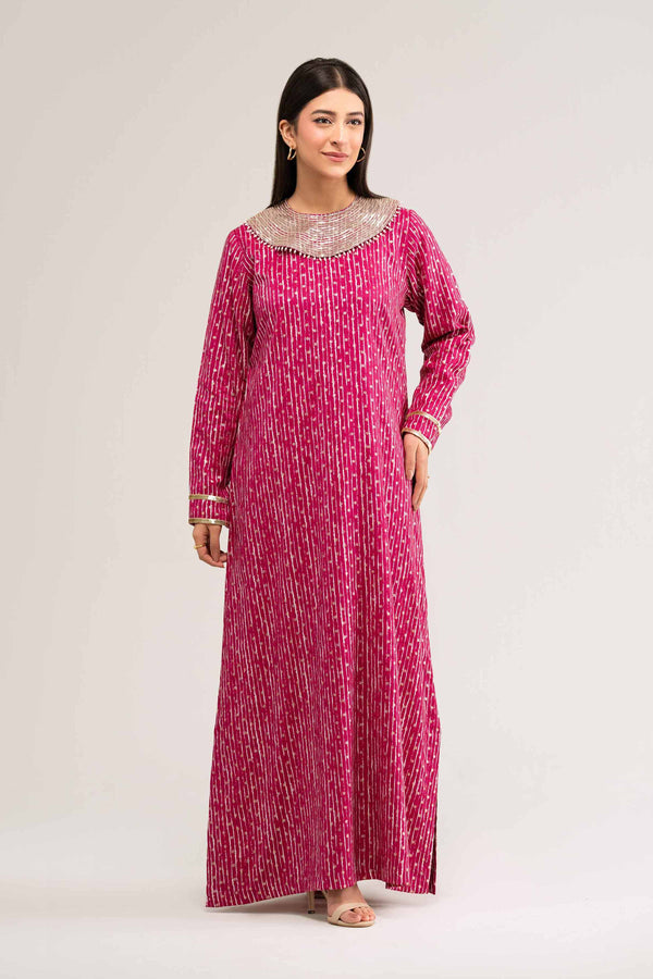 Printed Embroidered Shirt - FS25-24