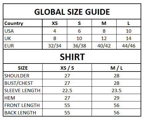 Size Guide