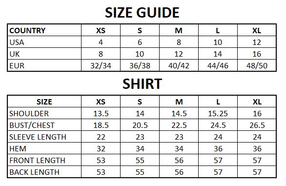 Size Guide