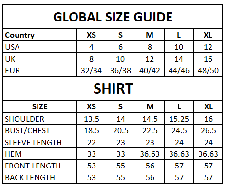 Size Guide