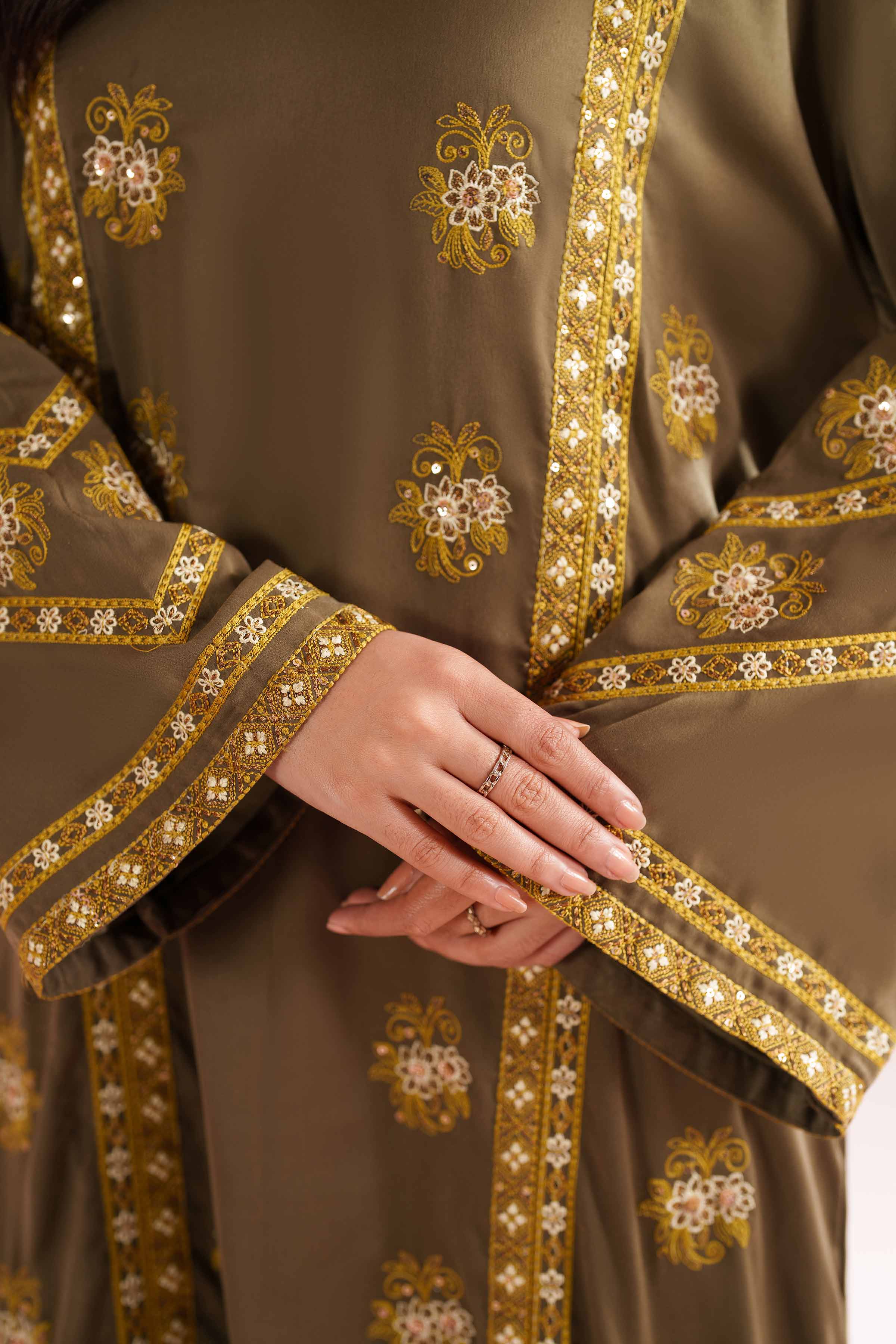 Embroidered Dress - FS26-03 - NishatUAE