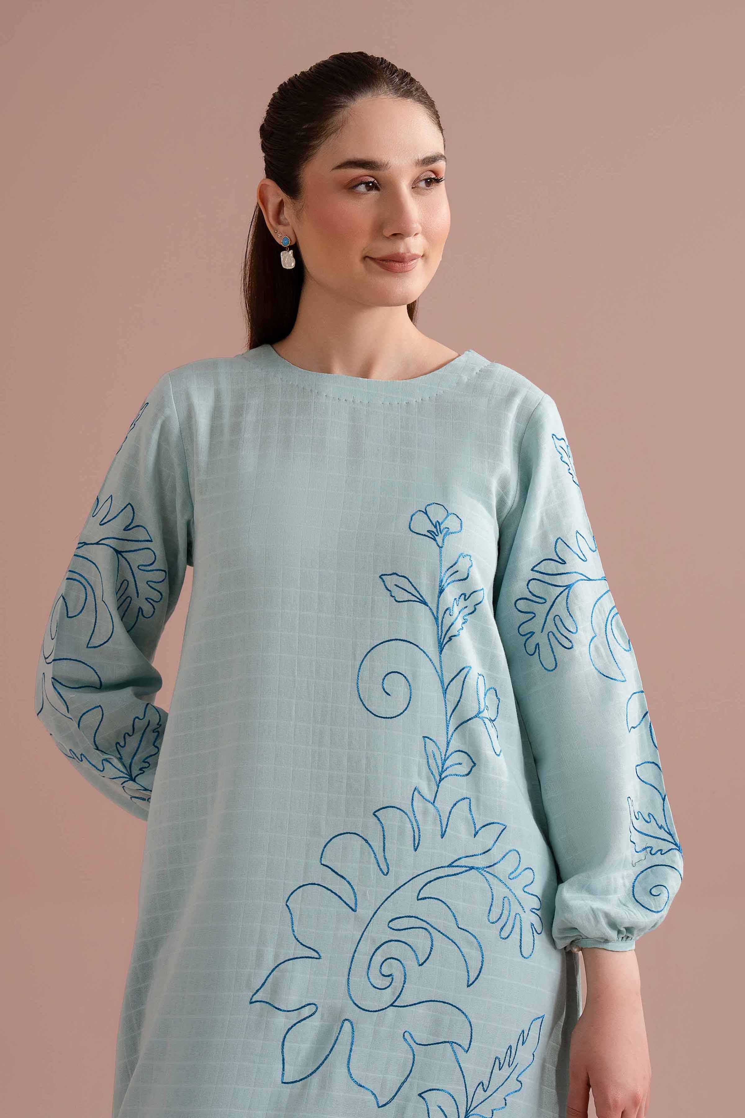 Embroidered Dress - FS26-31
