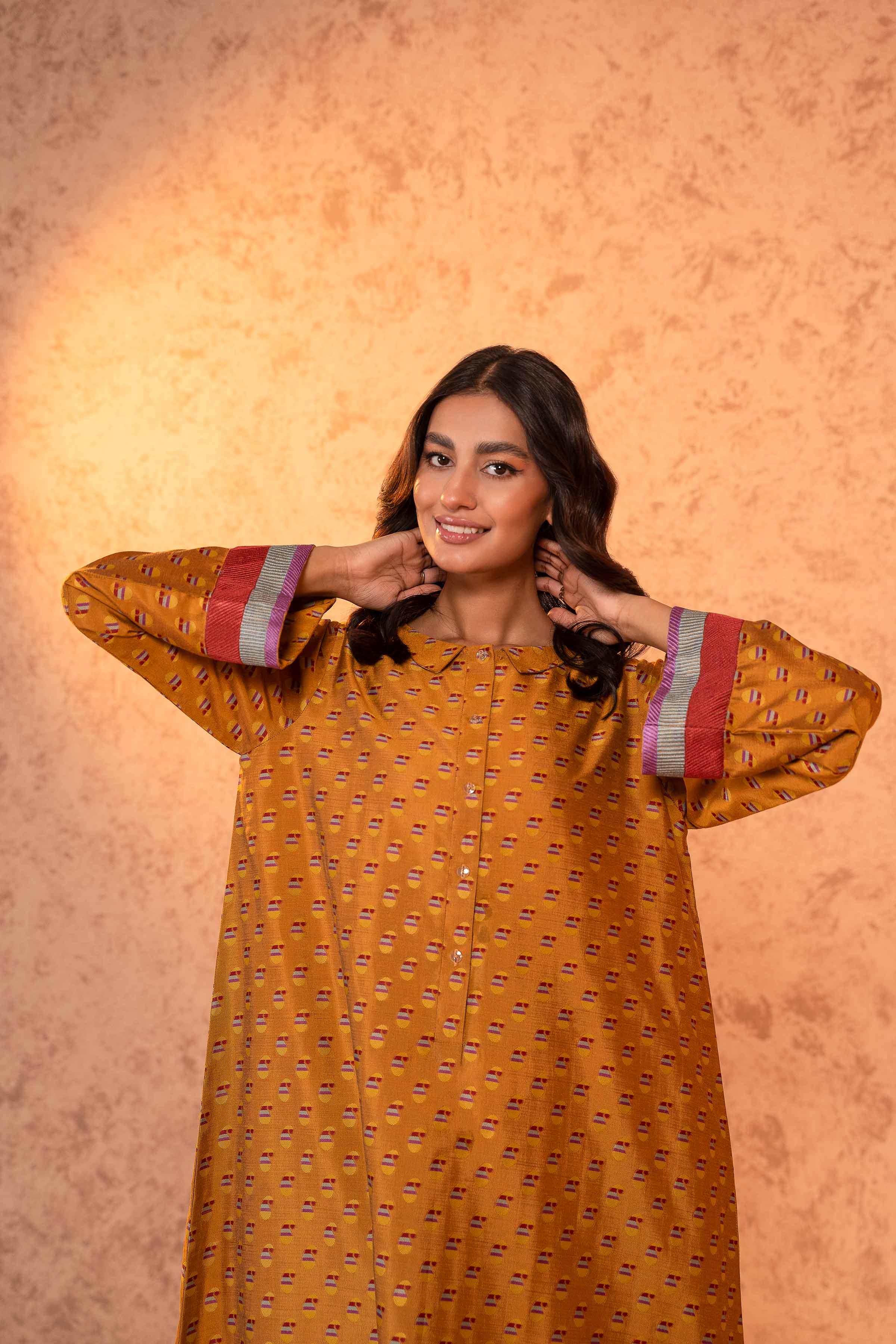 Embroidered Fustaan - FSW23-28
