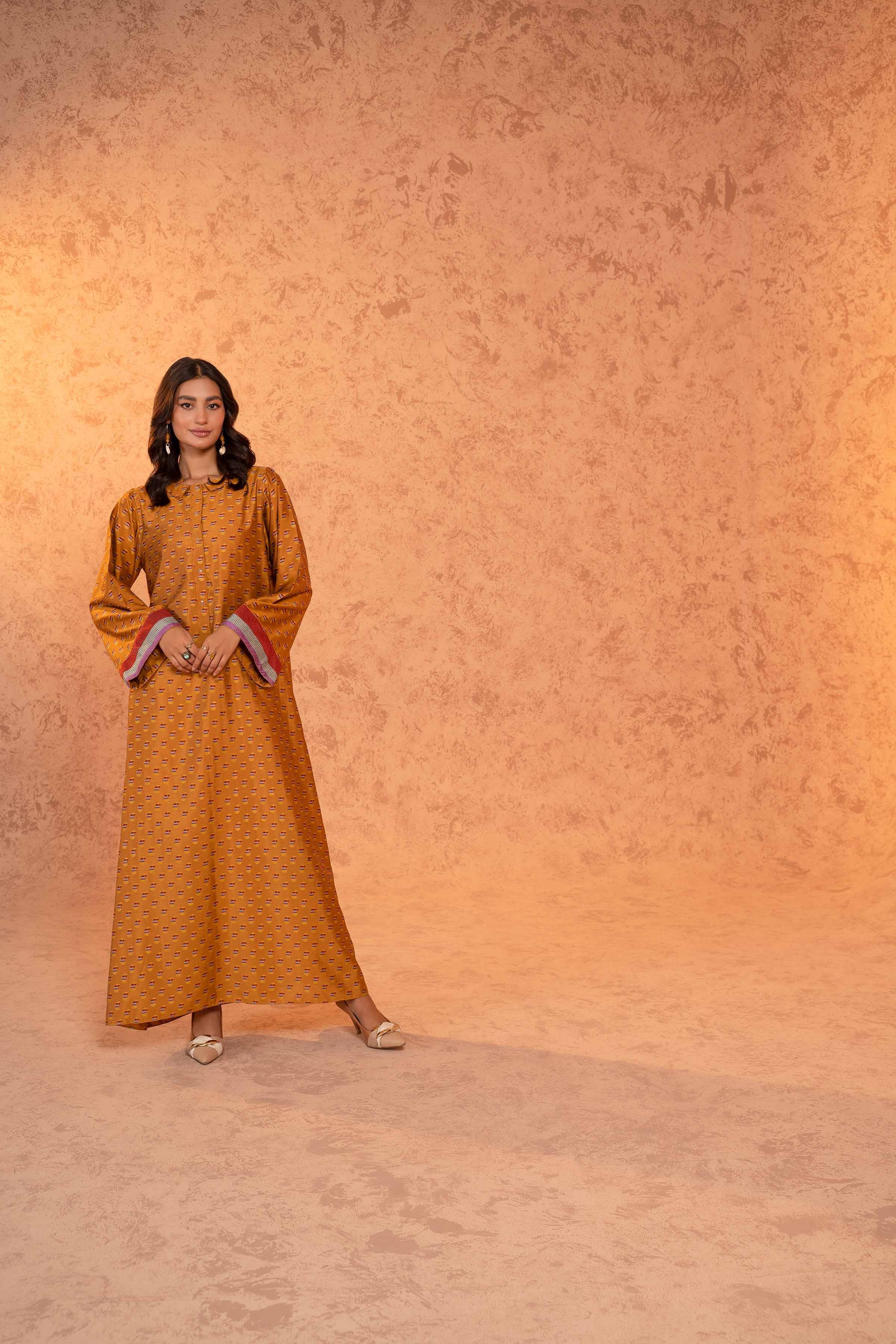 Embroidered Fustaan - FSW23-28