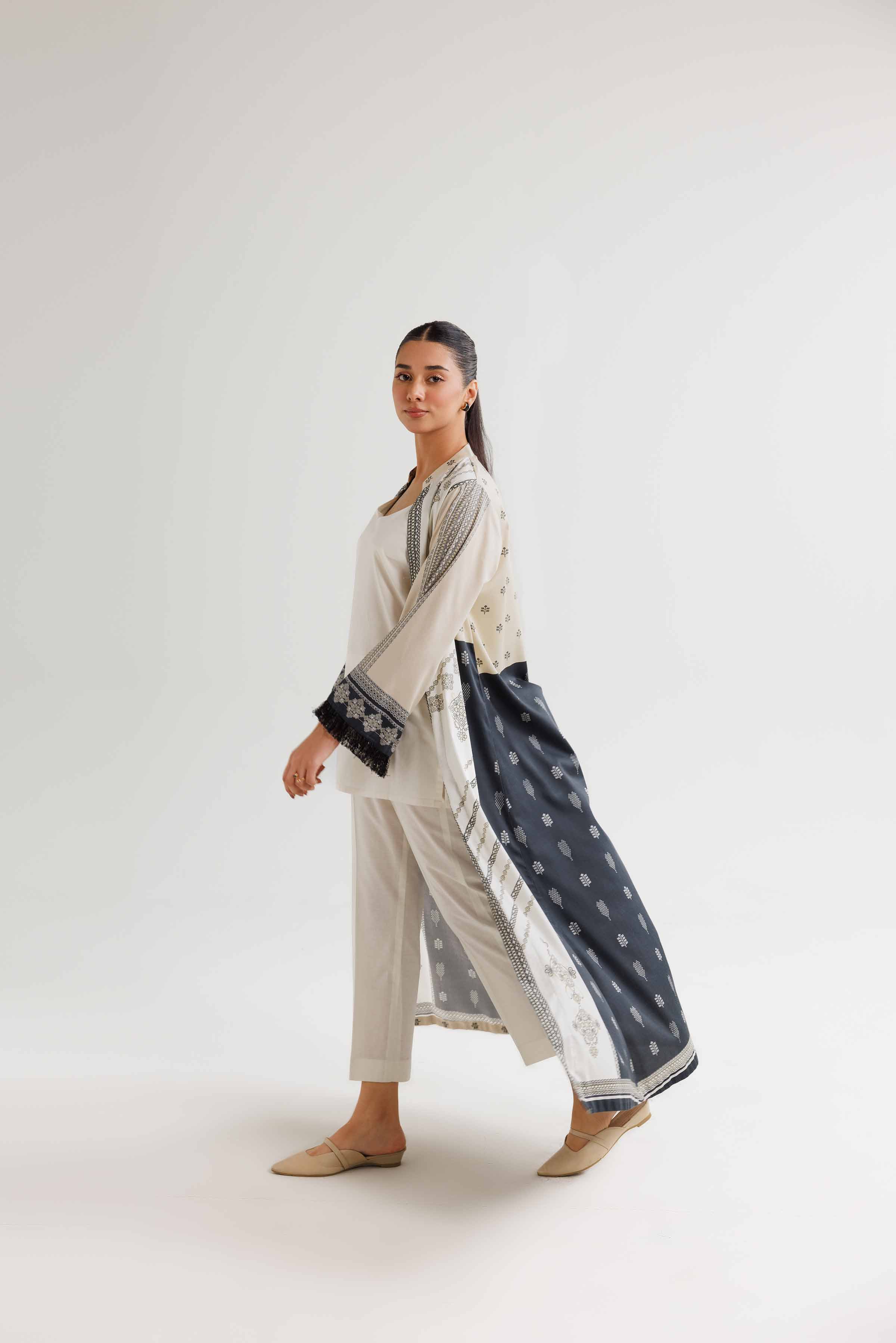 Printed Gown - FW24-32