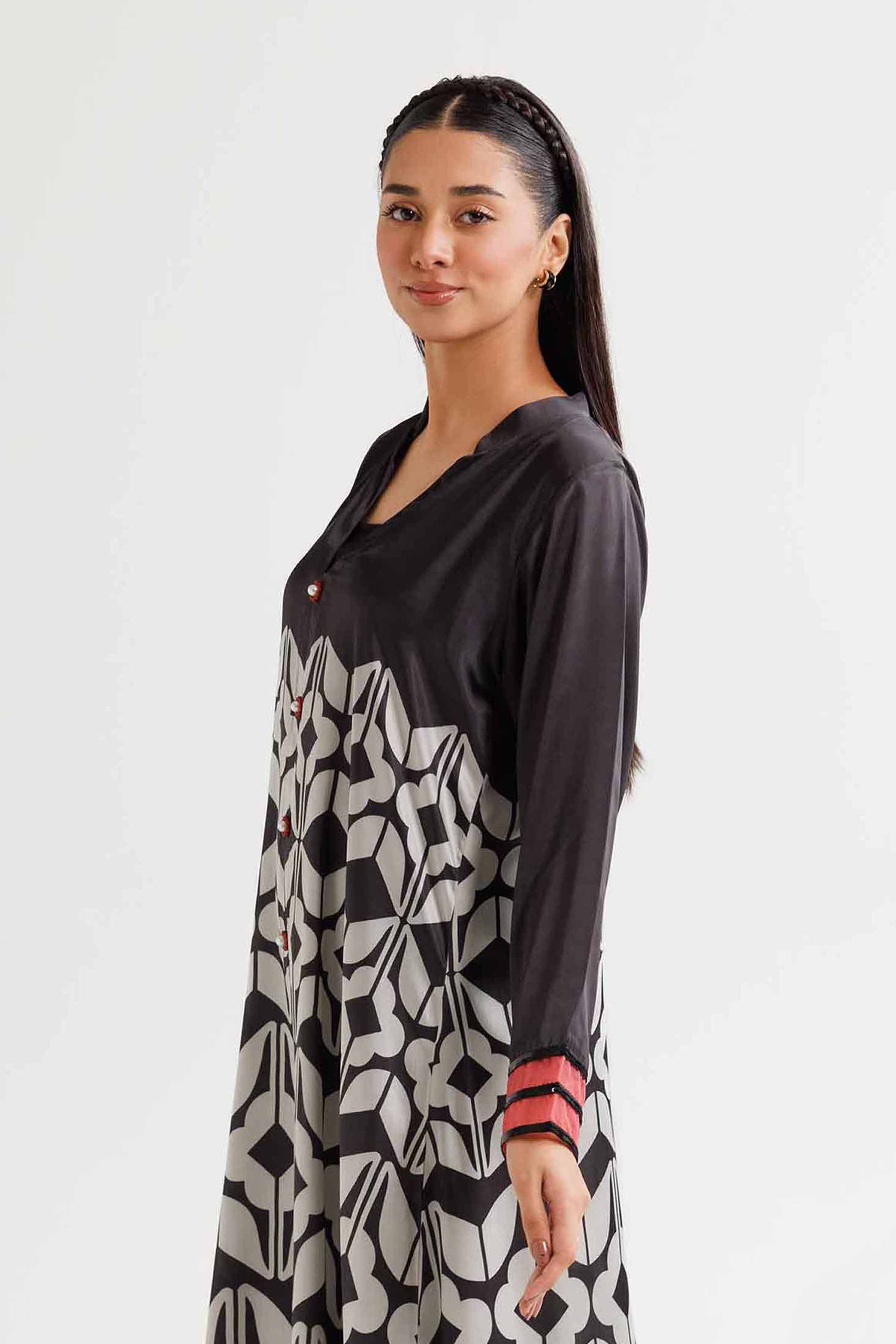 Printed Dress - FW24-53