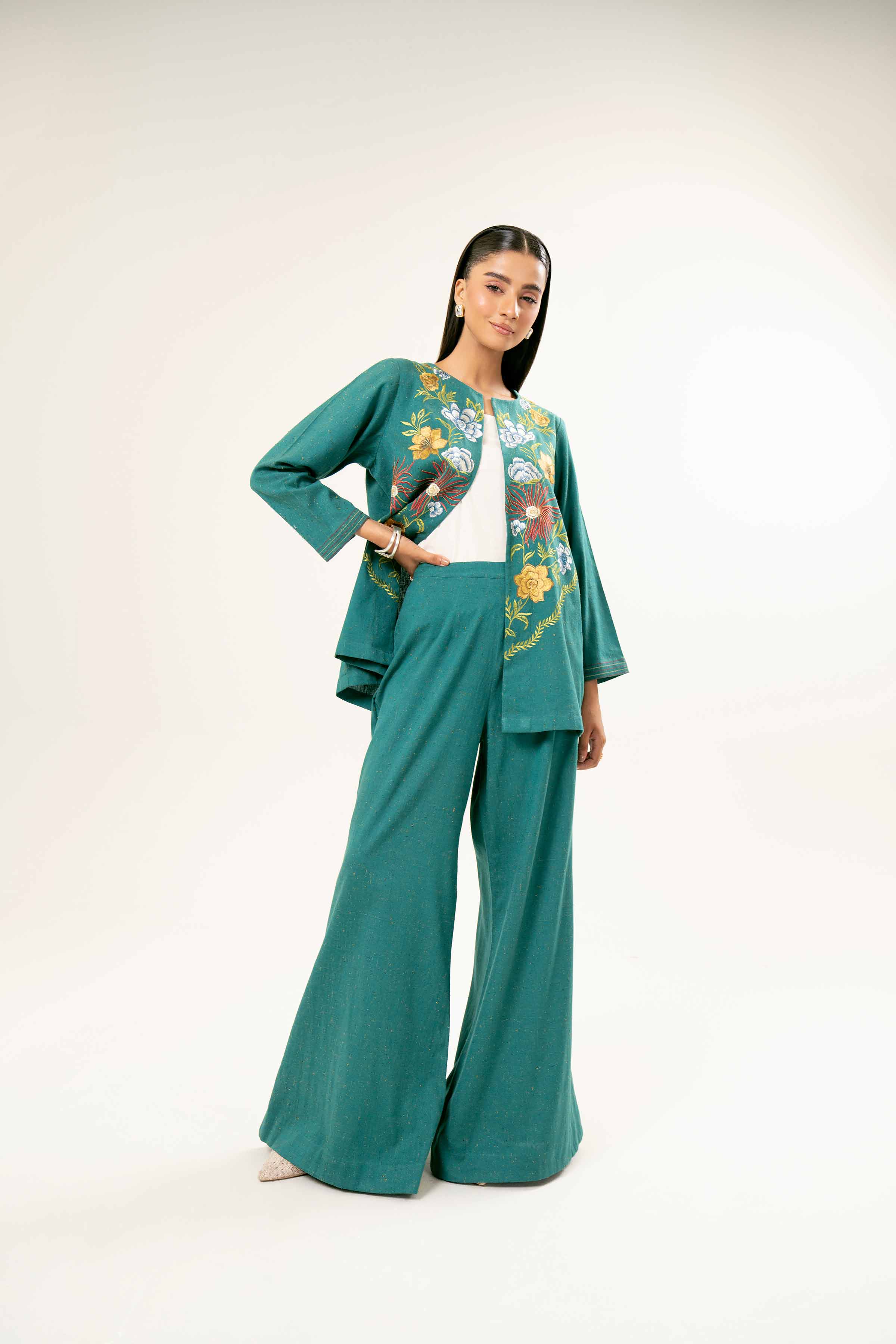 2 Piece - Embroidered Suit - FW24-63