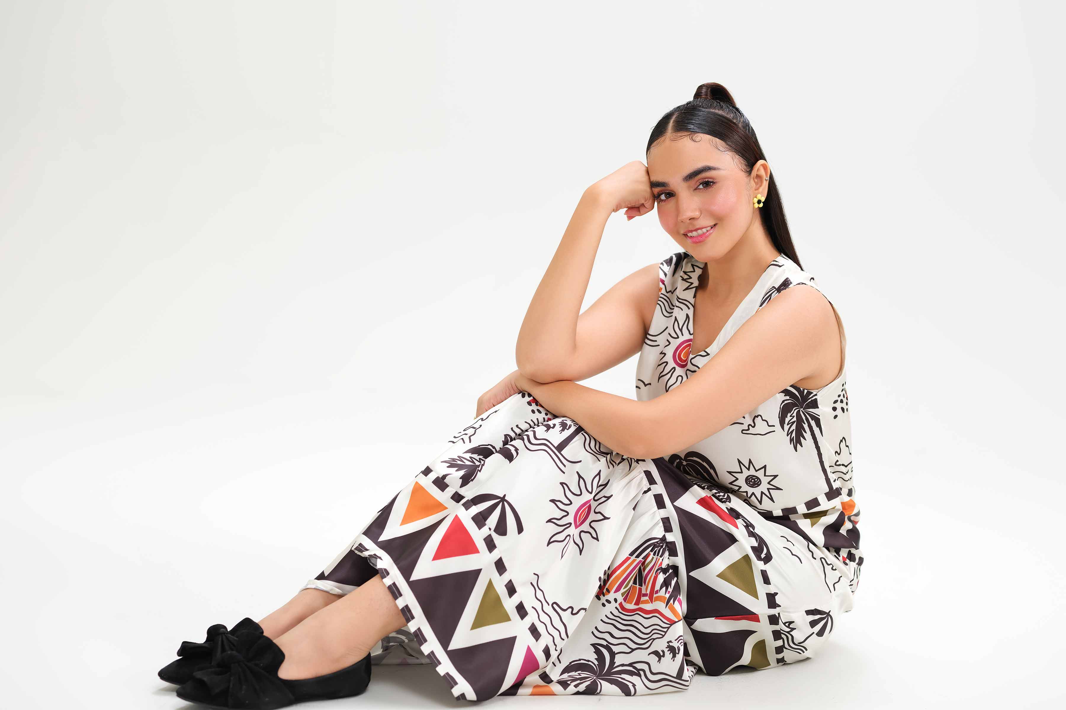 Printed Dress - FW24-65