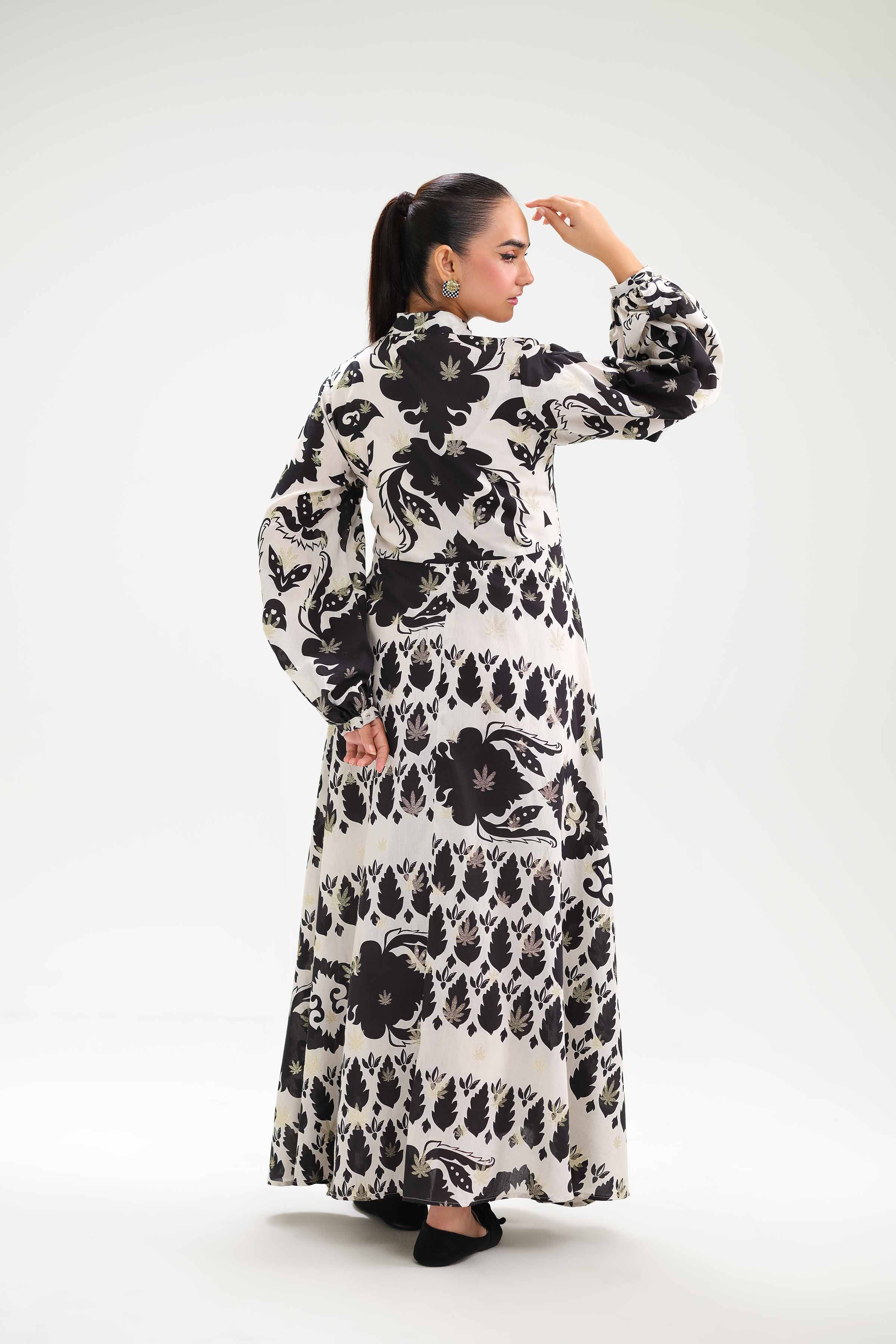 Printed Dress - FW24-72