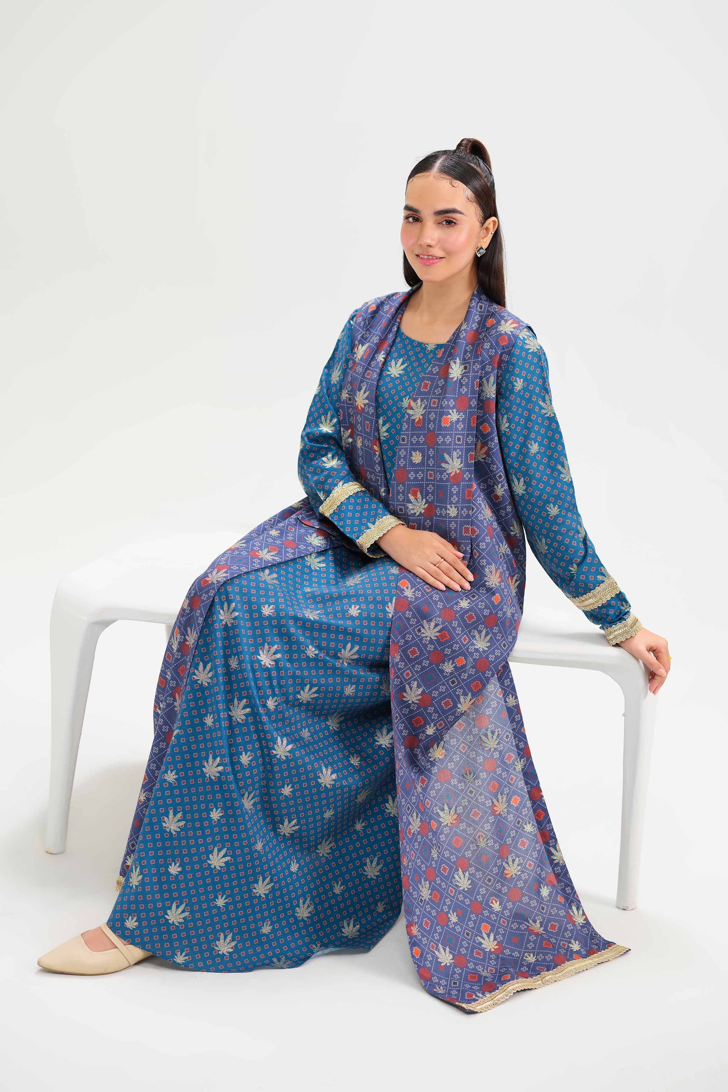 2 Piece - Printed Suit - FW24-79