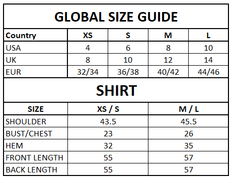 Size Guide