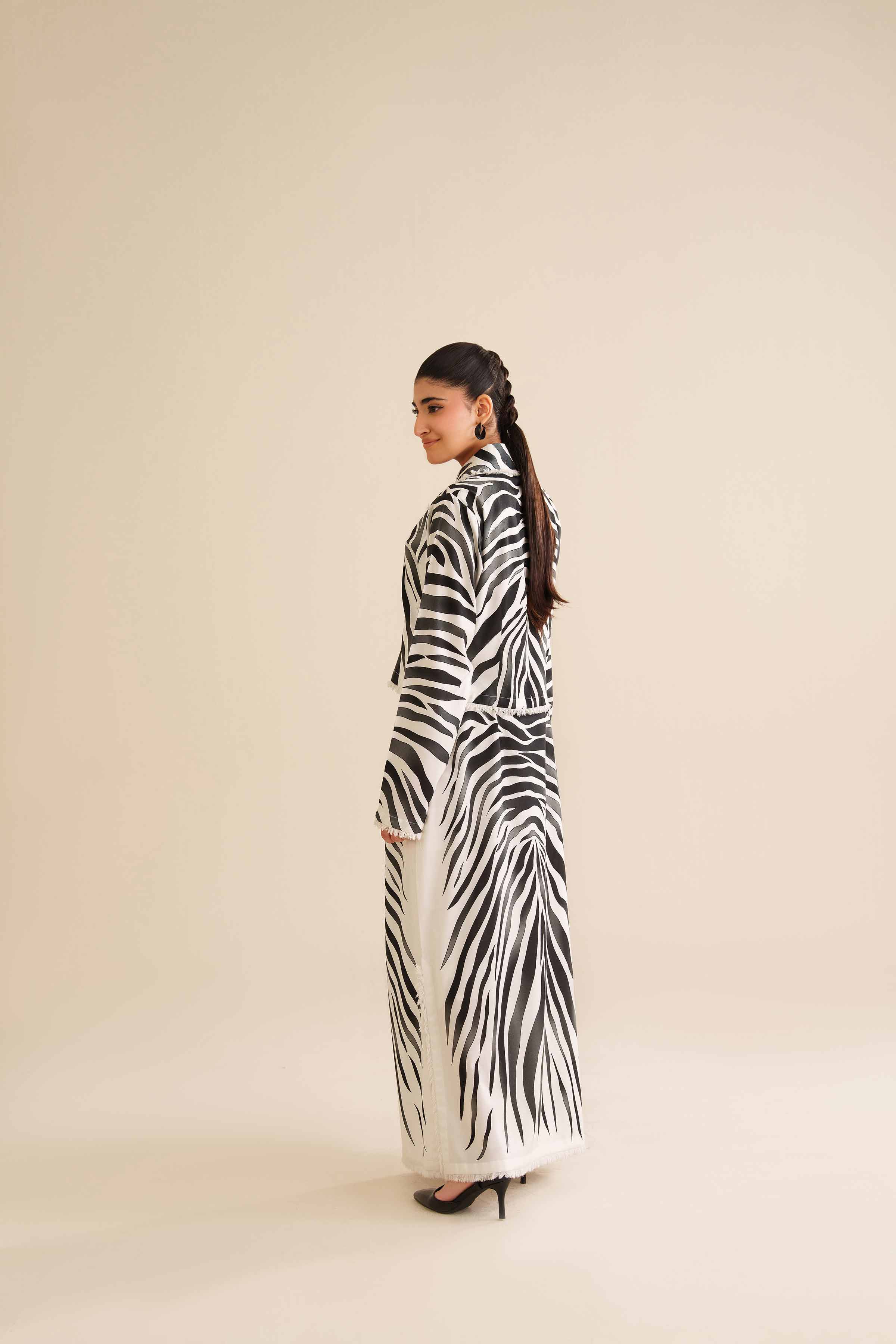 NISHATUAE - Multi Printed Cotton 2-piece Ready to wear Dress