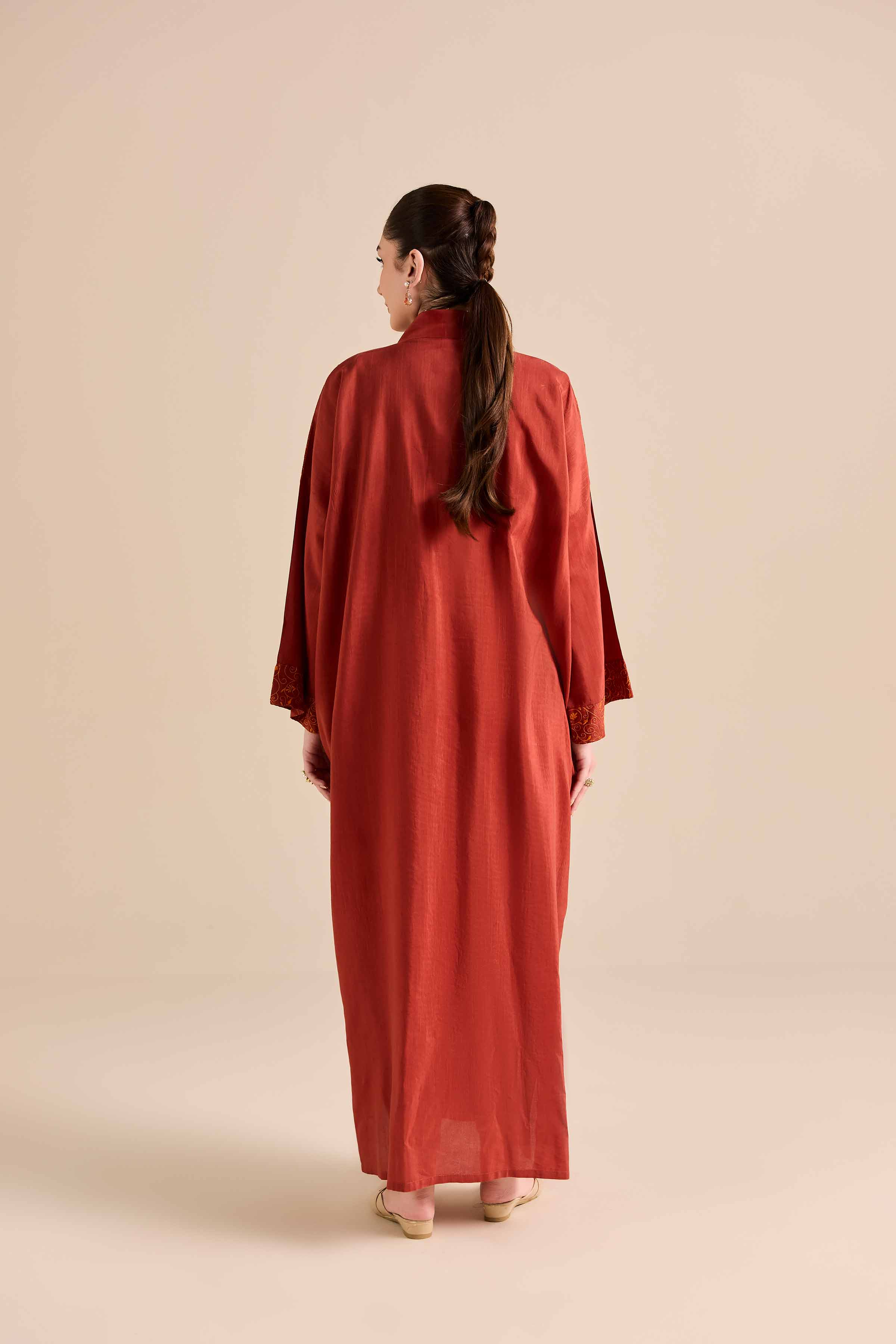 Nishat Linen UAE - Embroidered Shirt - FW25-29