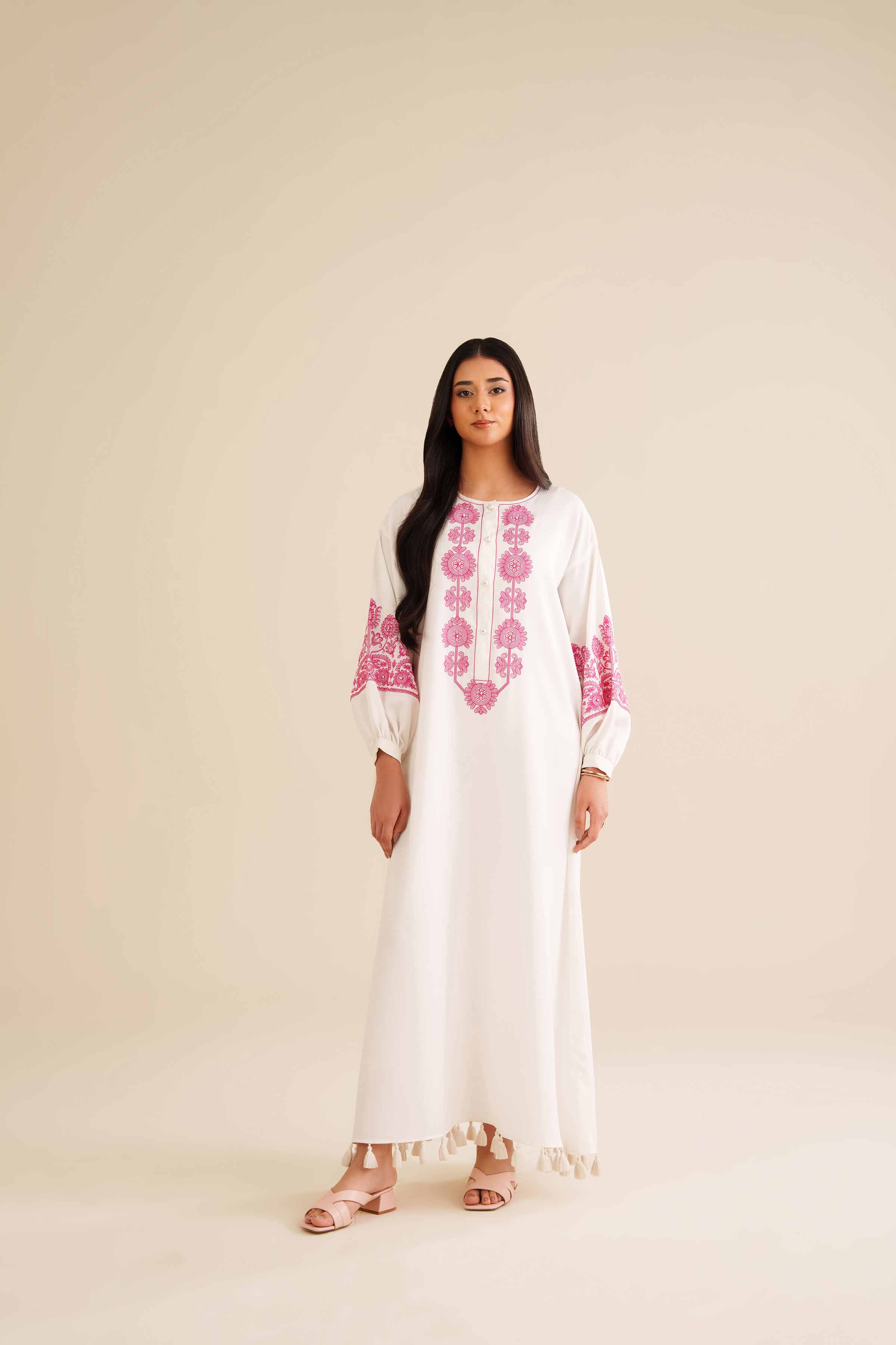 Embroidered Dress - FW25-33