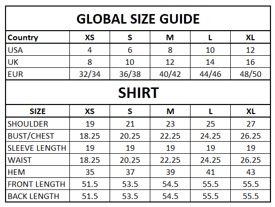 Size Guide