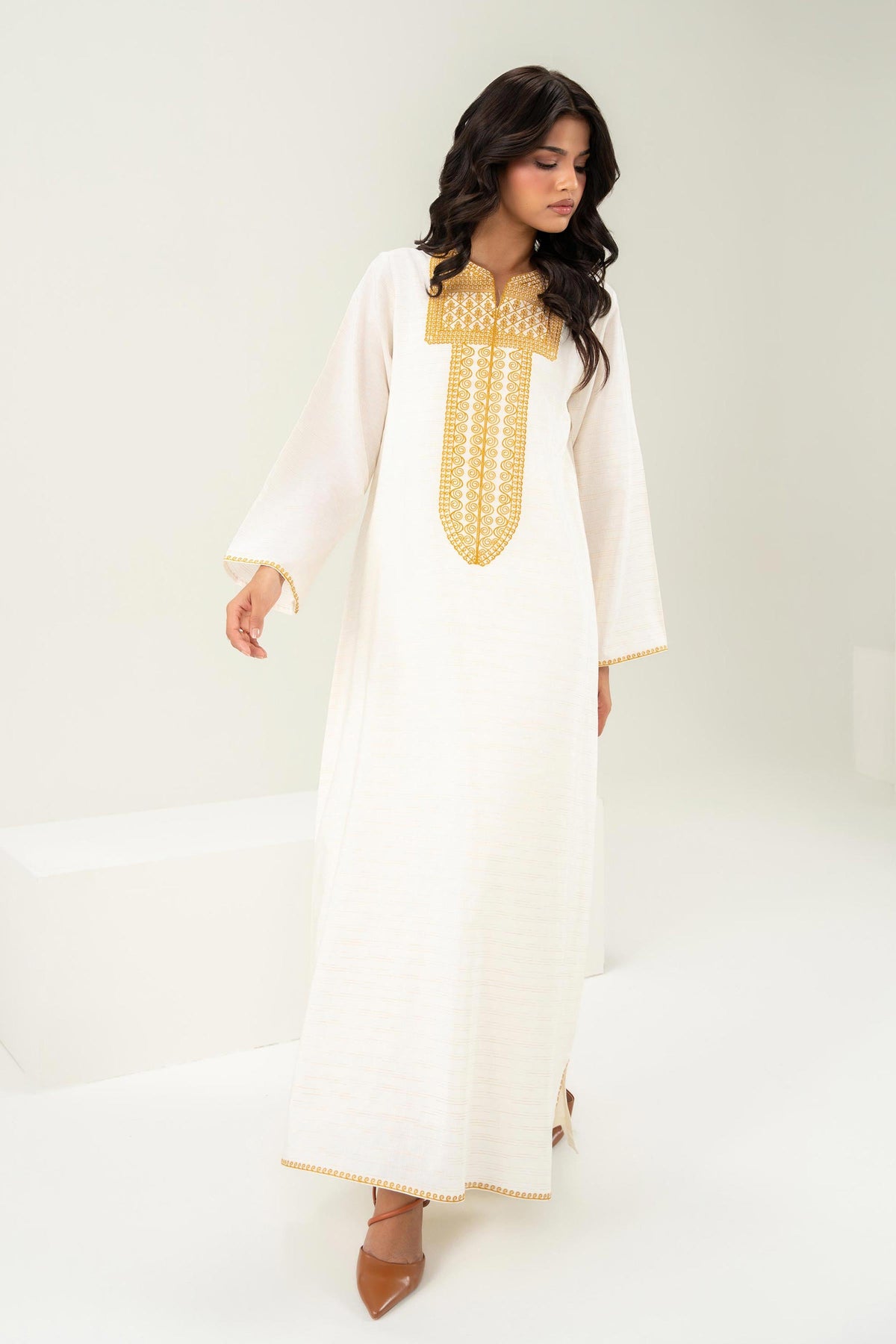 Embroidered Jalabiya - FW25-39