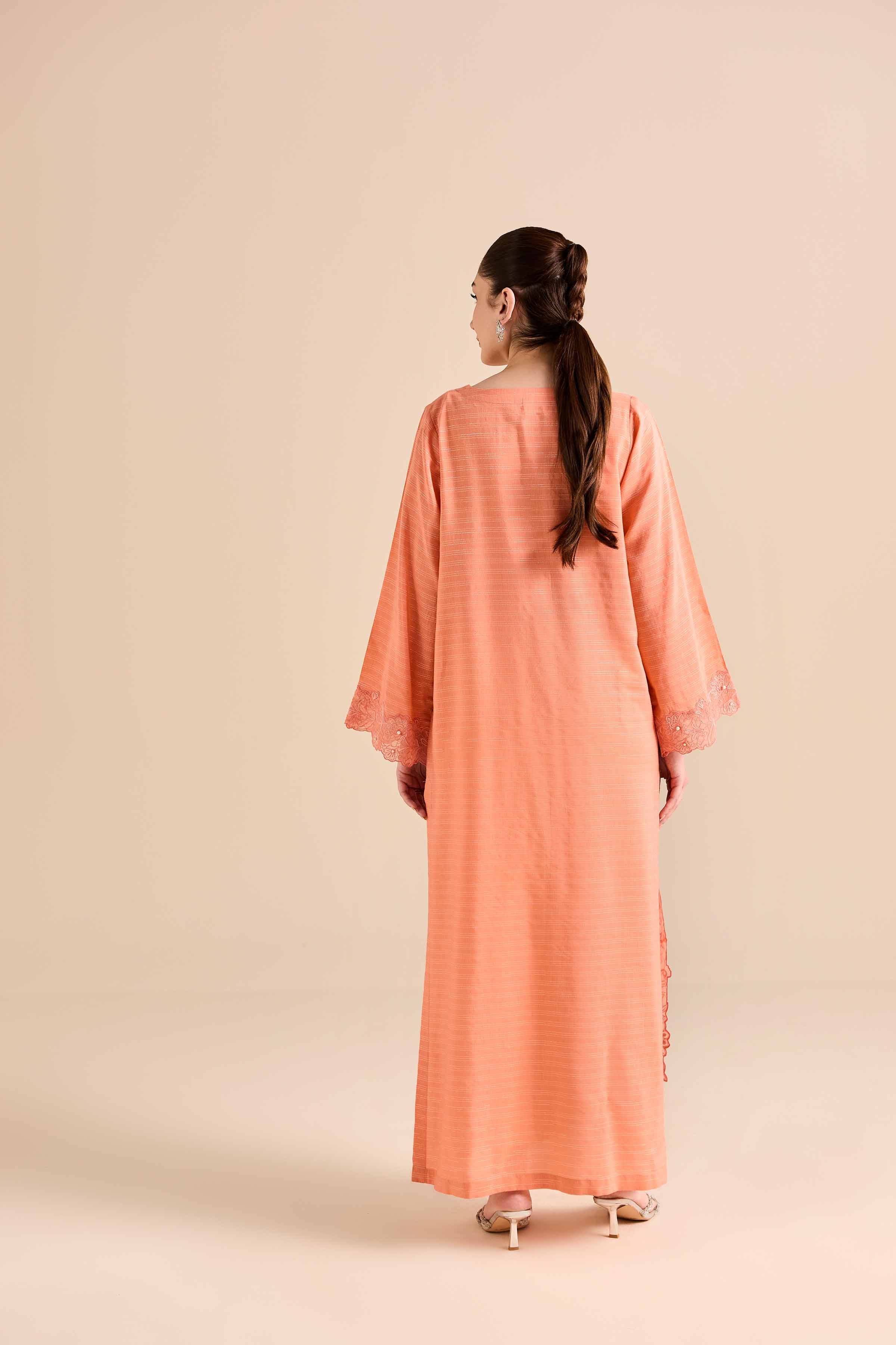 Nishat Linen UAE - Embroidered Shirt - FW25-48