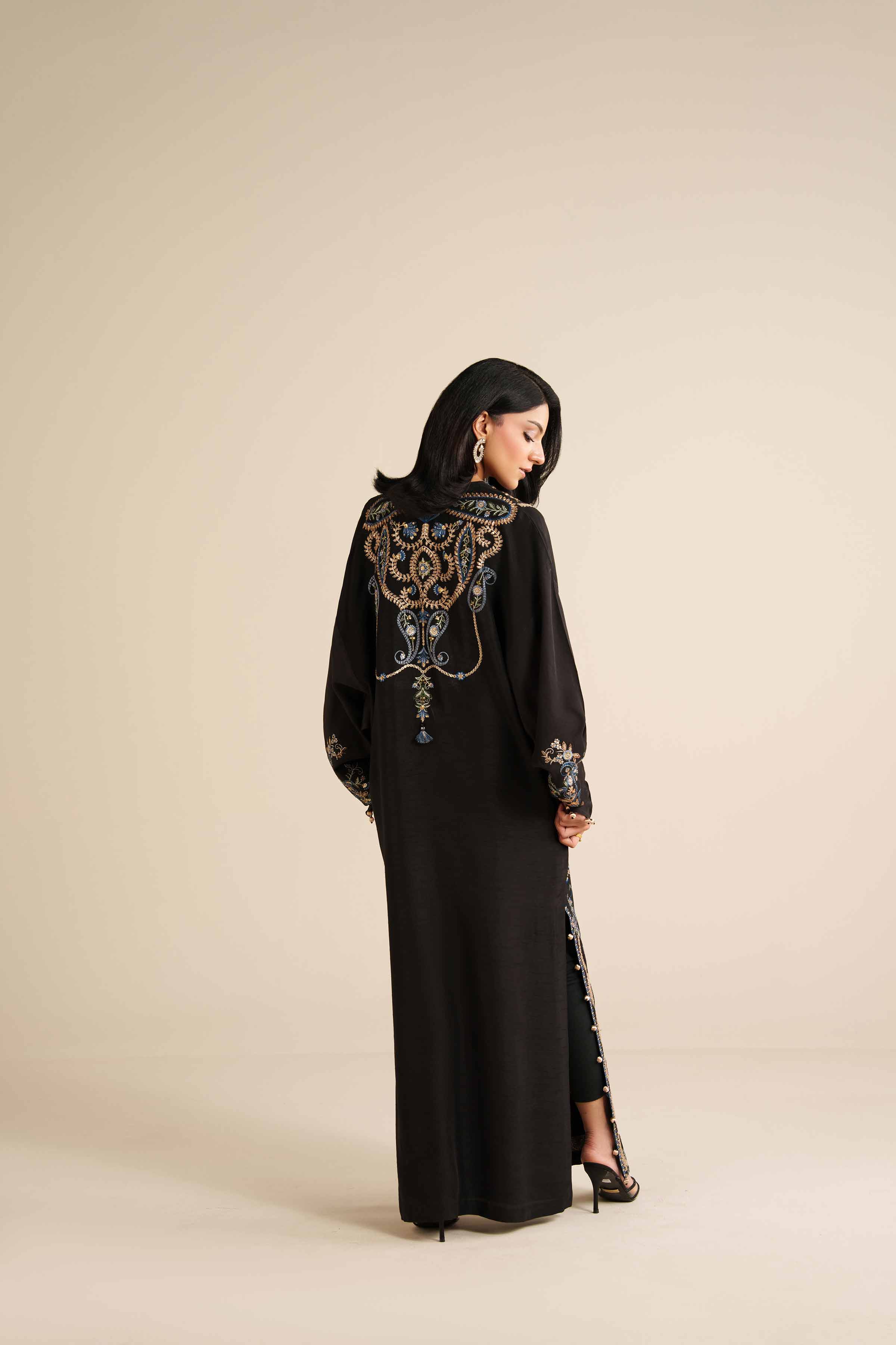 Nishat Linen UAE - Embroidered Shirt - FW25-60