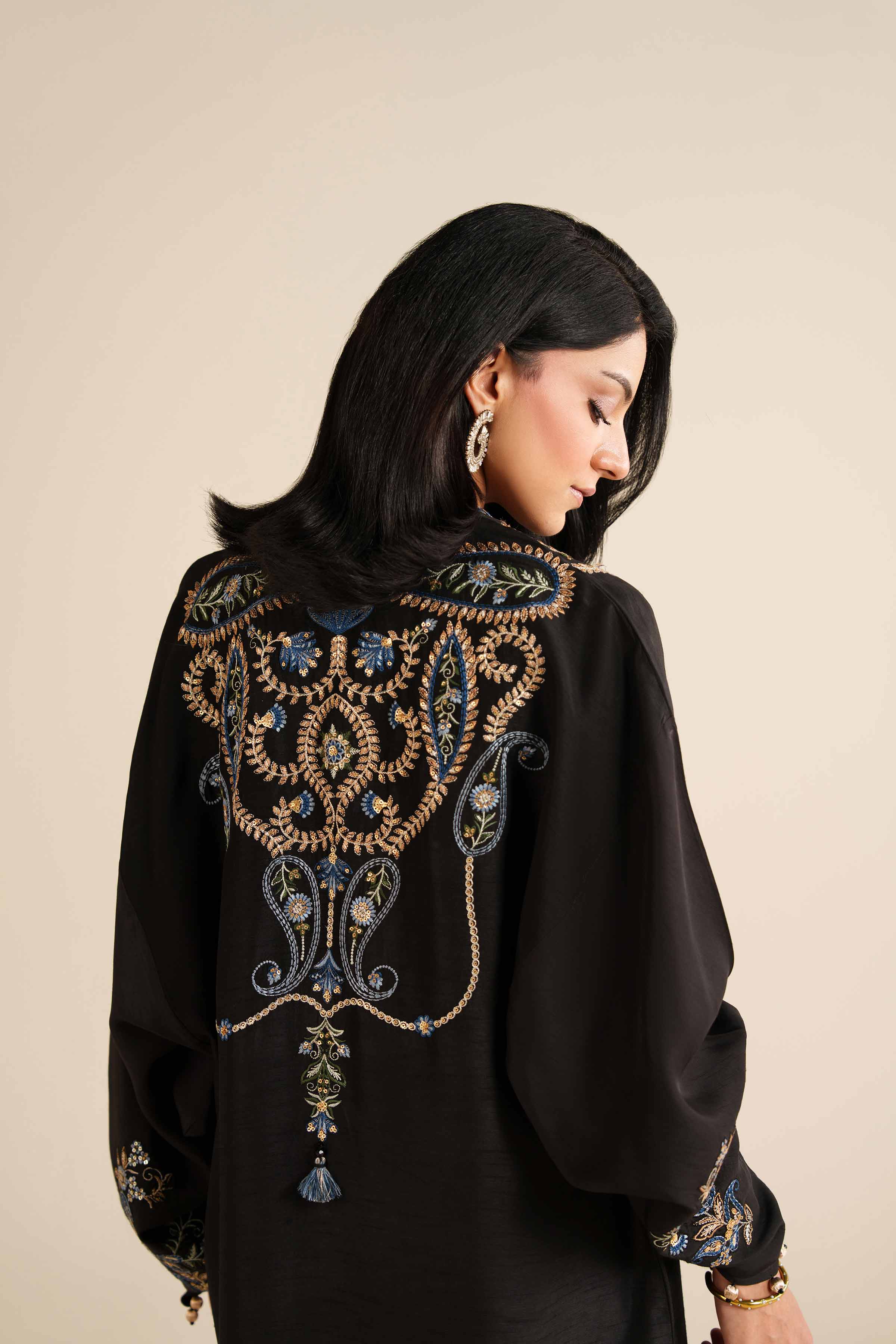 Nishat Linen UAE - Embroidered Shirt - FW25-60