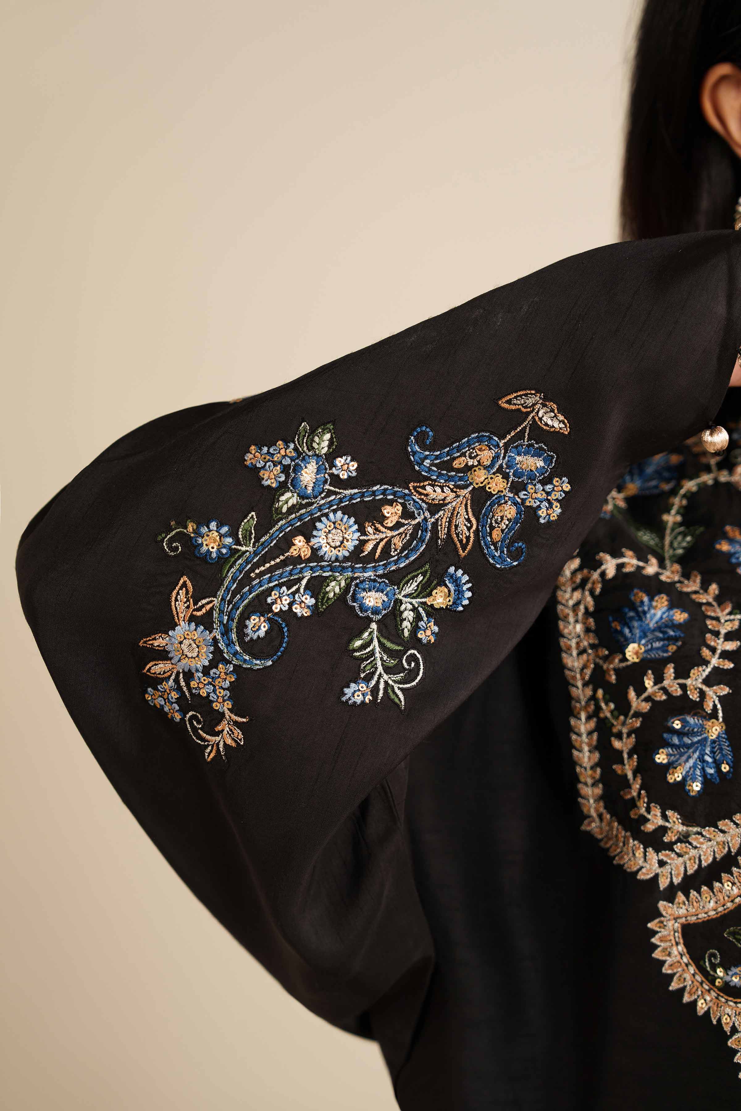 Nishat Linen UAE - Embroidered Shirt - FW25-60
