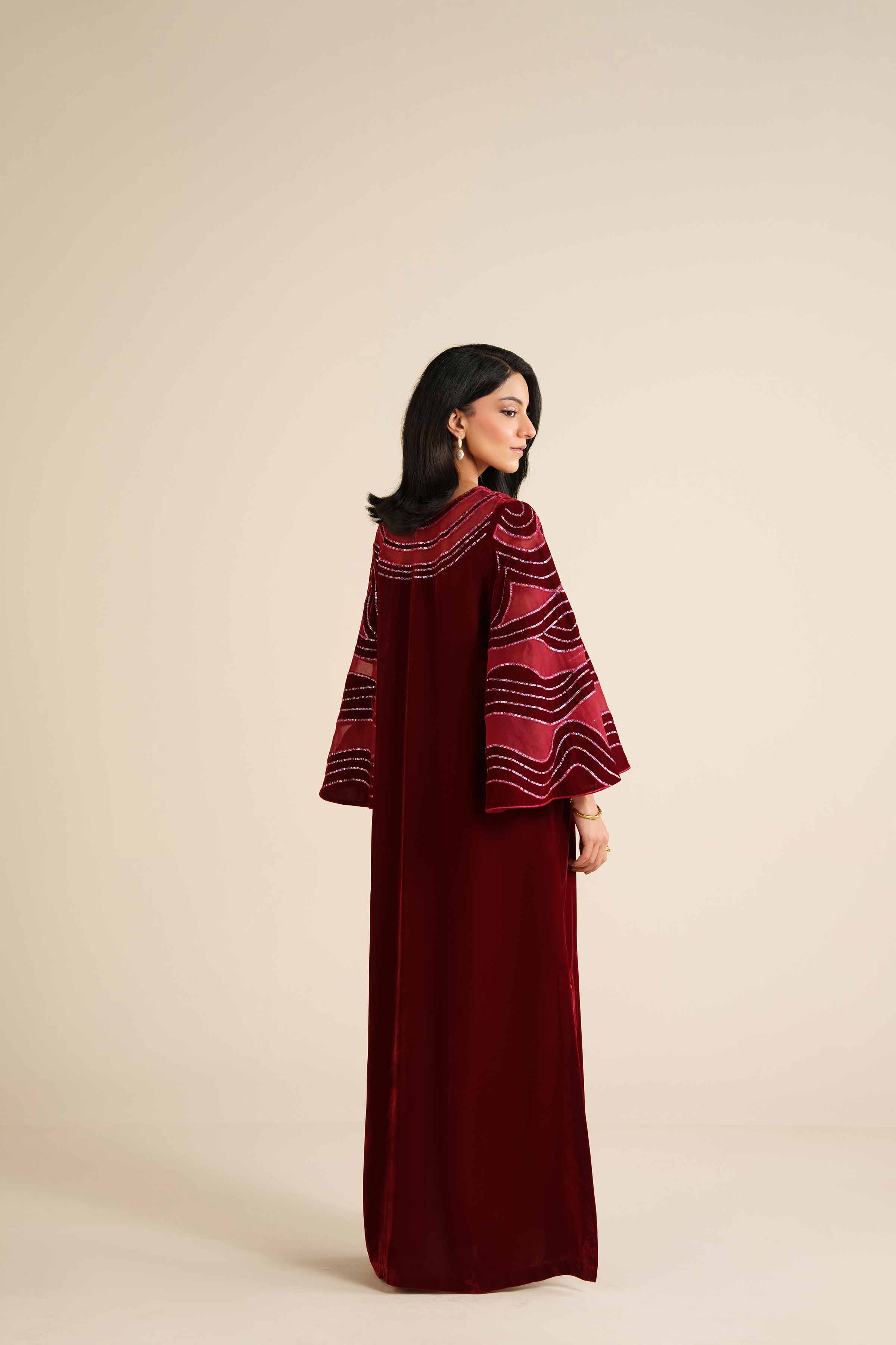 Nishat Linen UAE - Embroidered Shirt - FW25-61