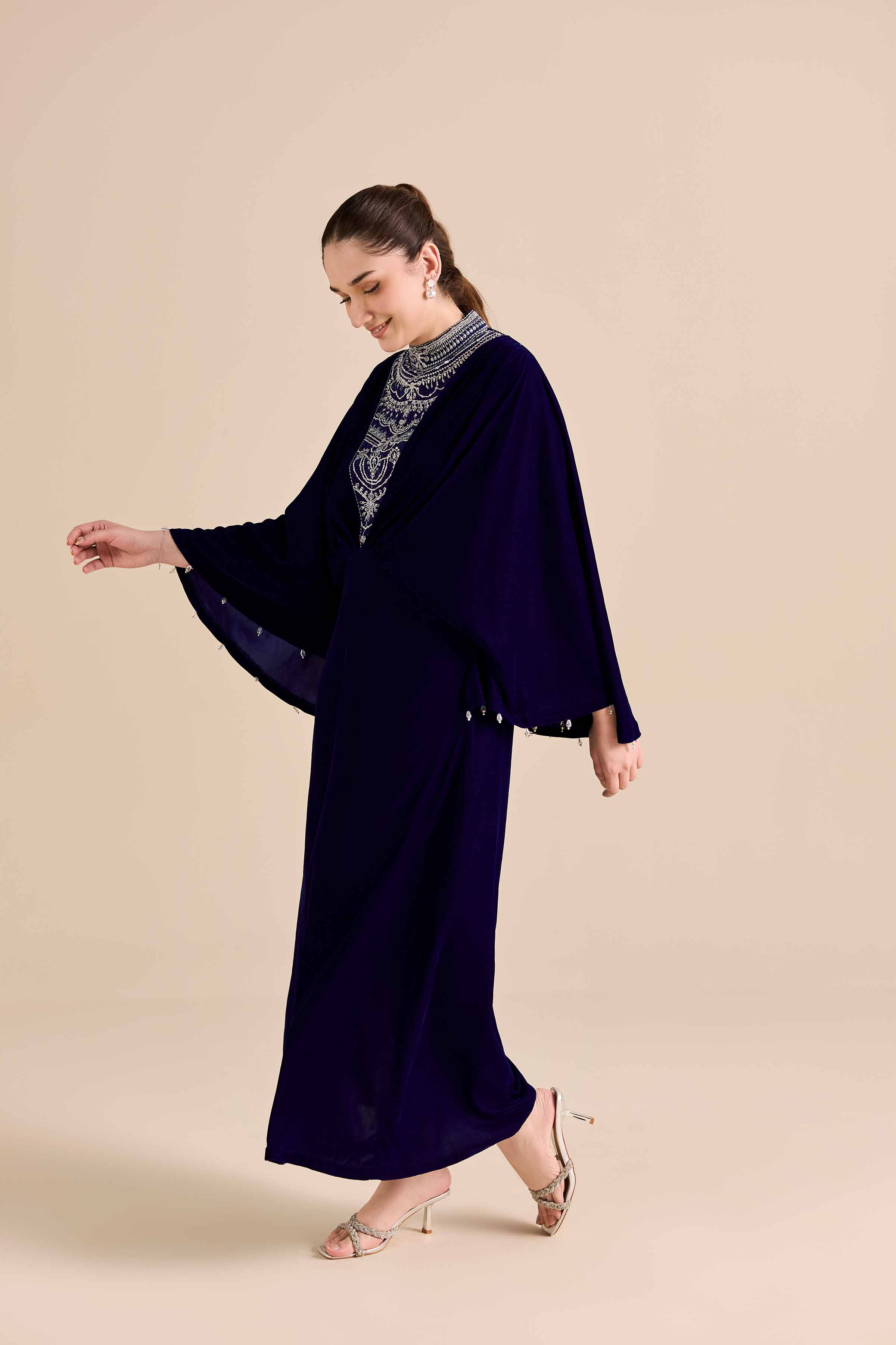 Nishat Linen UAE - Embroidered Dress - FW25-62