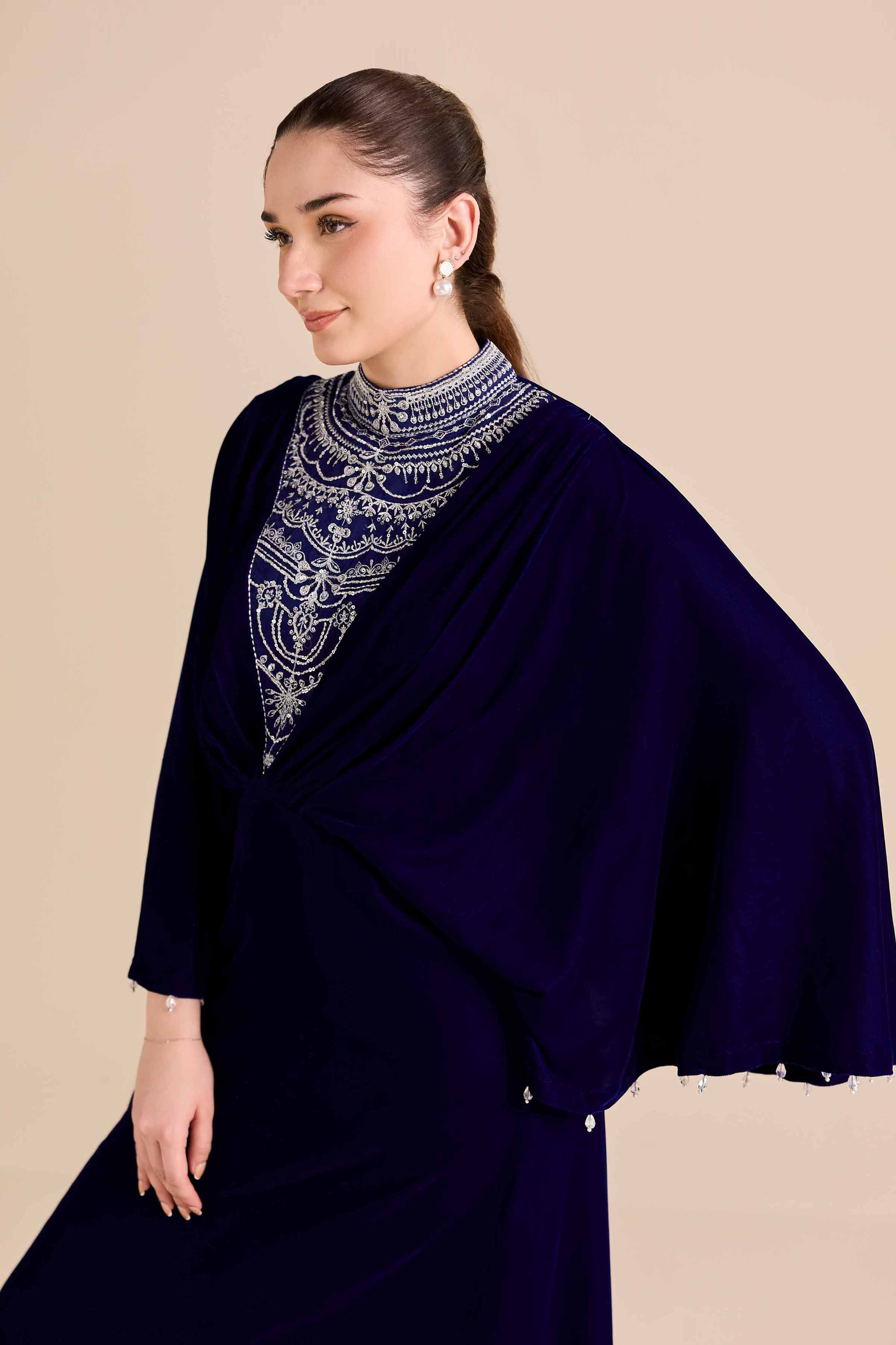 Nishat Linen UAE - Embroidered Dress - FW25-62