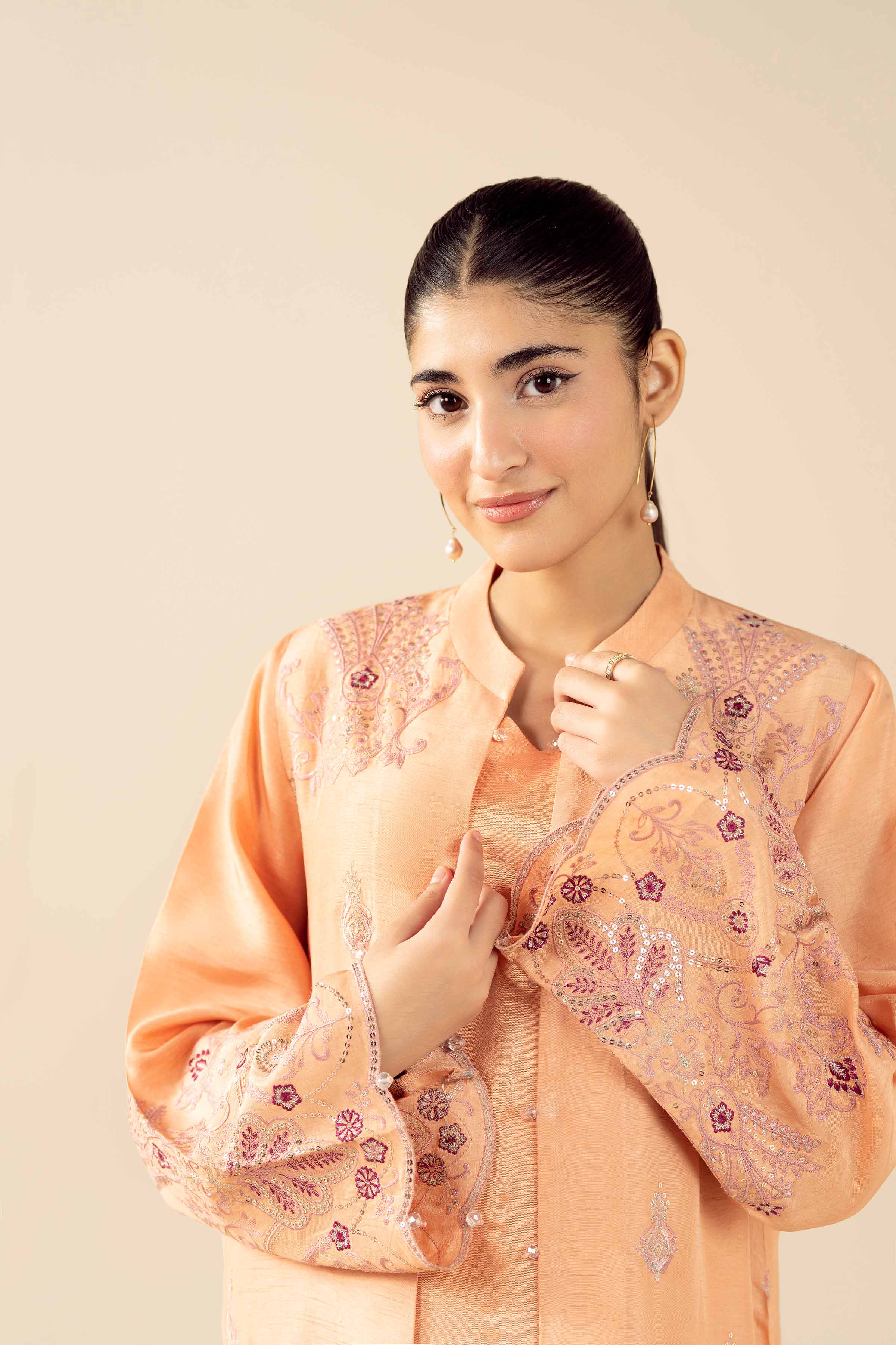 Nishat Linen UAE - 2 Piece - Embroidered Suit - FW25-64