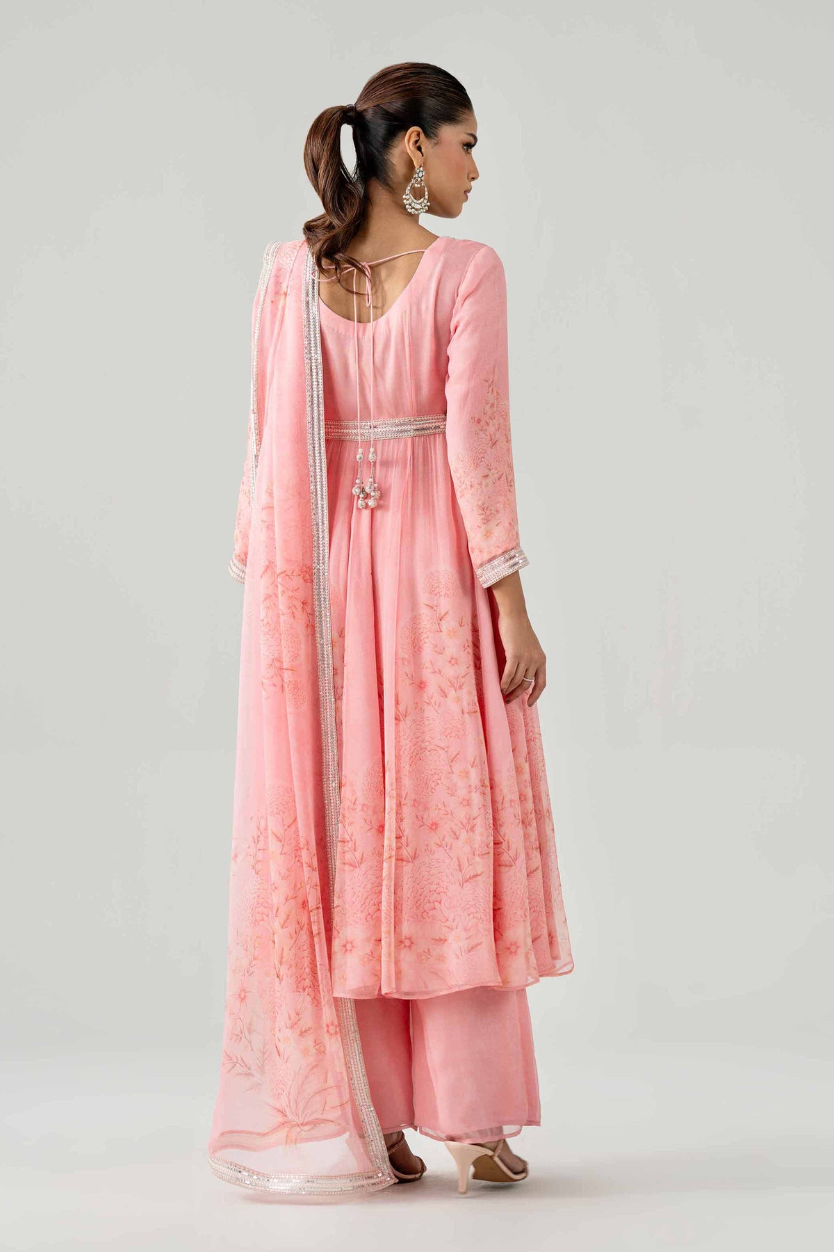 3 Piece - Printed Embroidered Suit - KBS26-110