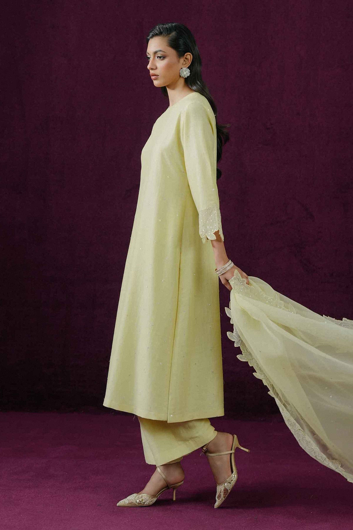 3 PIECE - EMBROIDERED SUIT - KBS26-119 for Women - Boutique Collection | Nishat UAE | Shop Online 