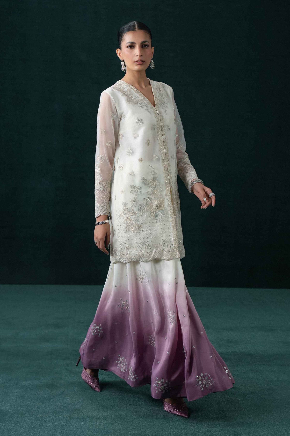 3 Piece - Embroidered Suit - KBS26-61  for Women - Boutique Collection | Nishat UAE | Shop Online