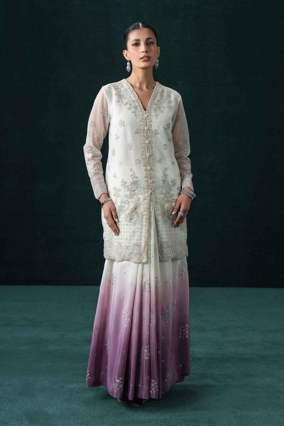 2 Piece - Embroidered Suit - KBS26-61  for Women - Boutique Collection | Nishat UAE | Shop Online