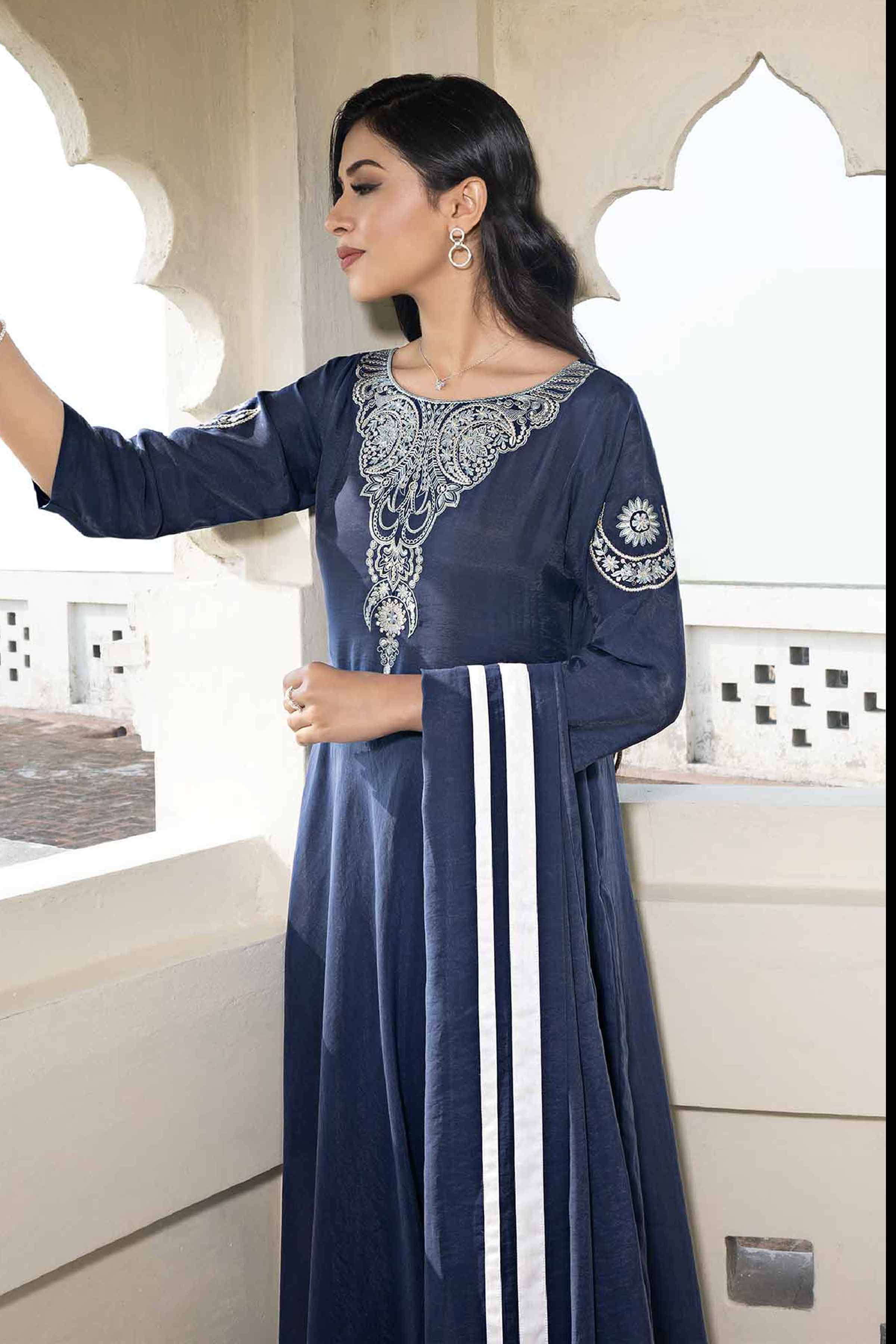 2 Piece - Embroidered Suit - KFE24-107