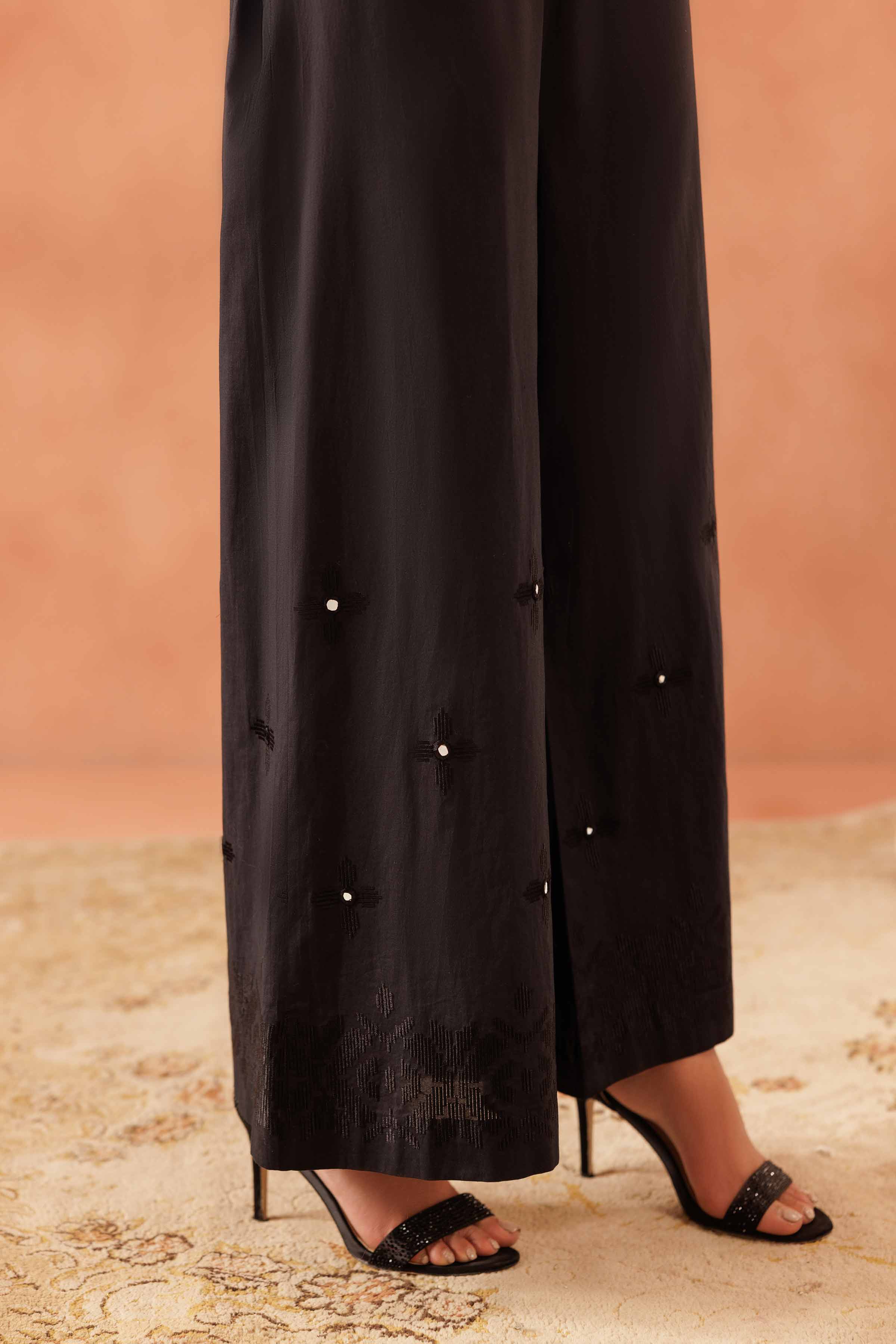 Embroidered Trousers - KFE25-108