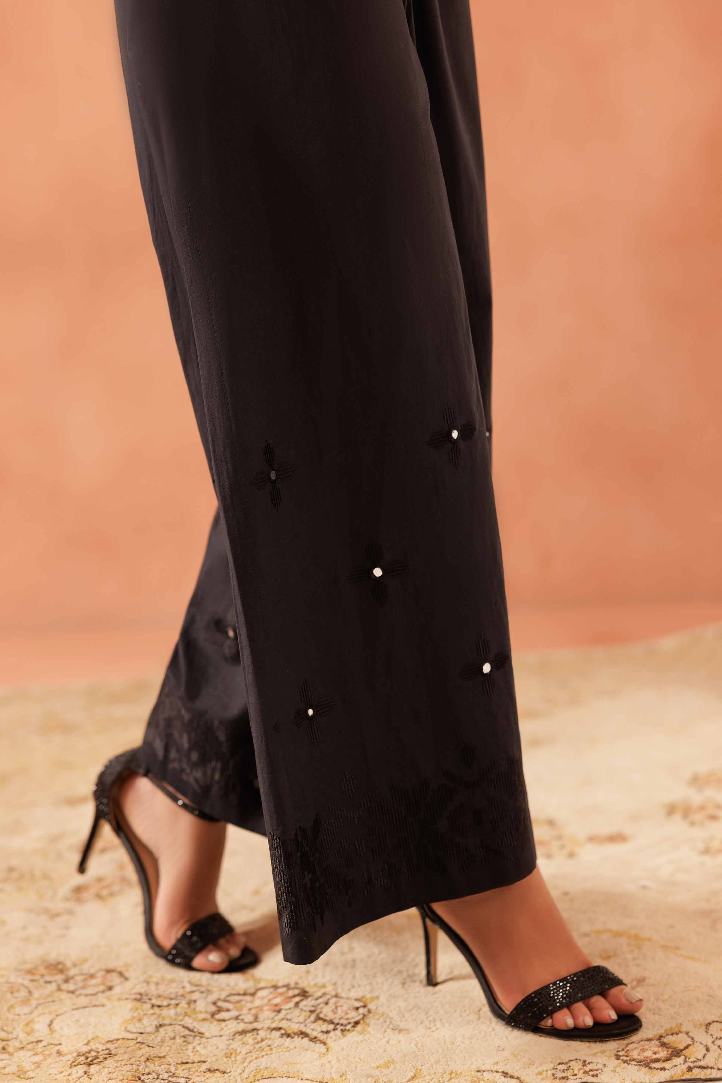 Embroidered Trousers - KFE25-108